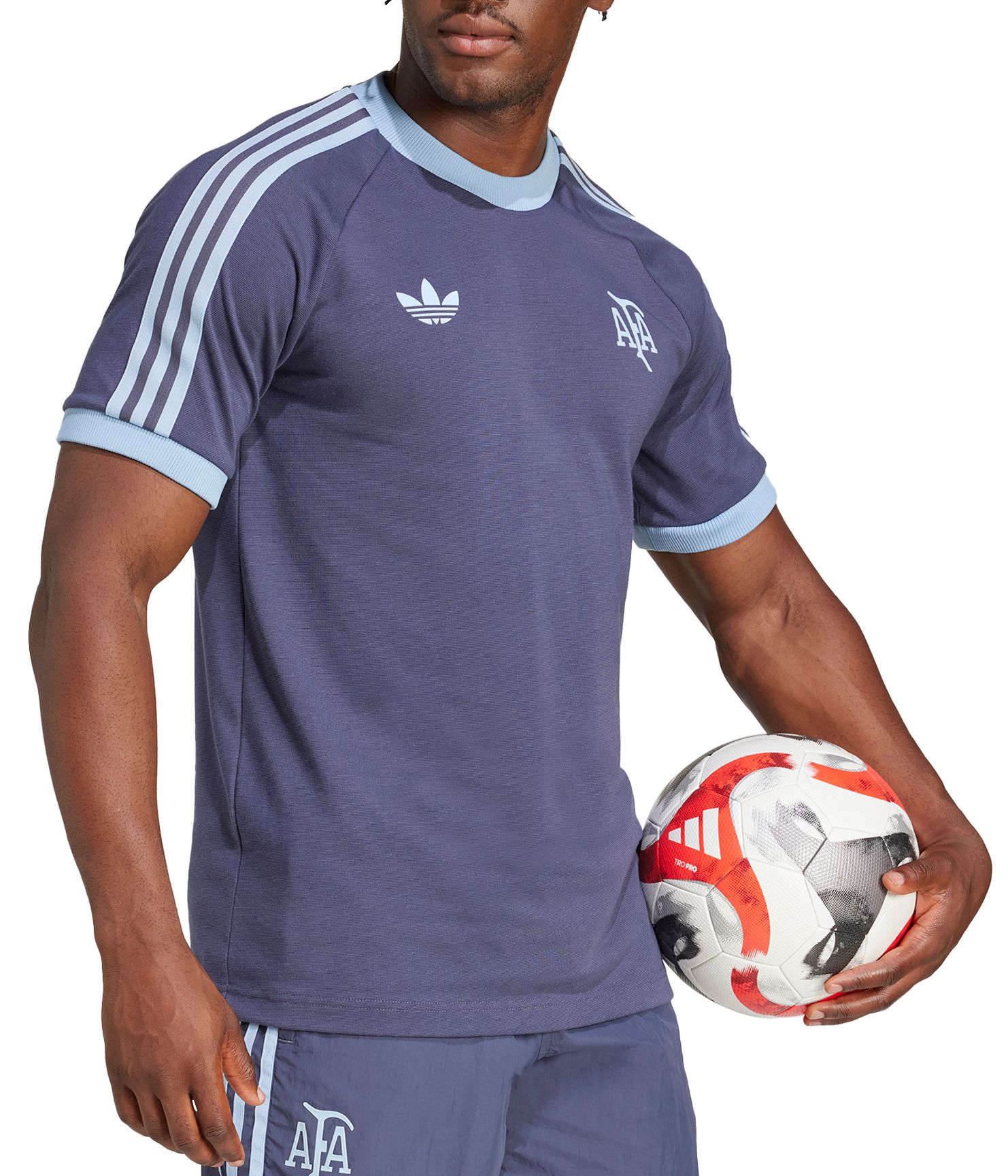 adidas Adult Argentina 2024 50th Anniversary Original Navy T-Shirt product image