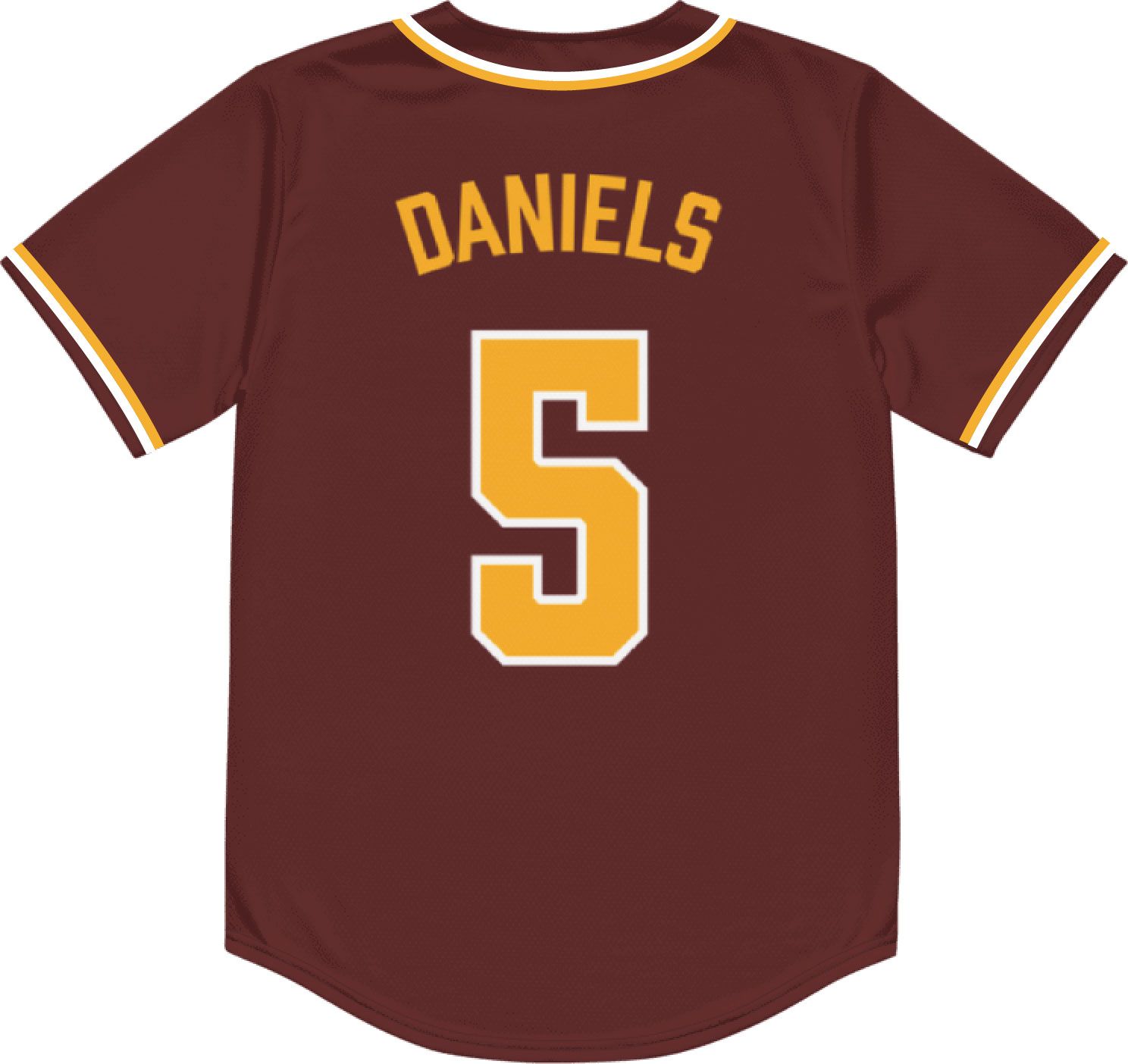 Athlete Studio Adult Jayden Daniels Red Baseball Jersey product image