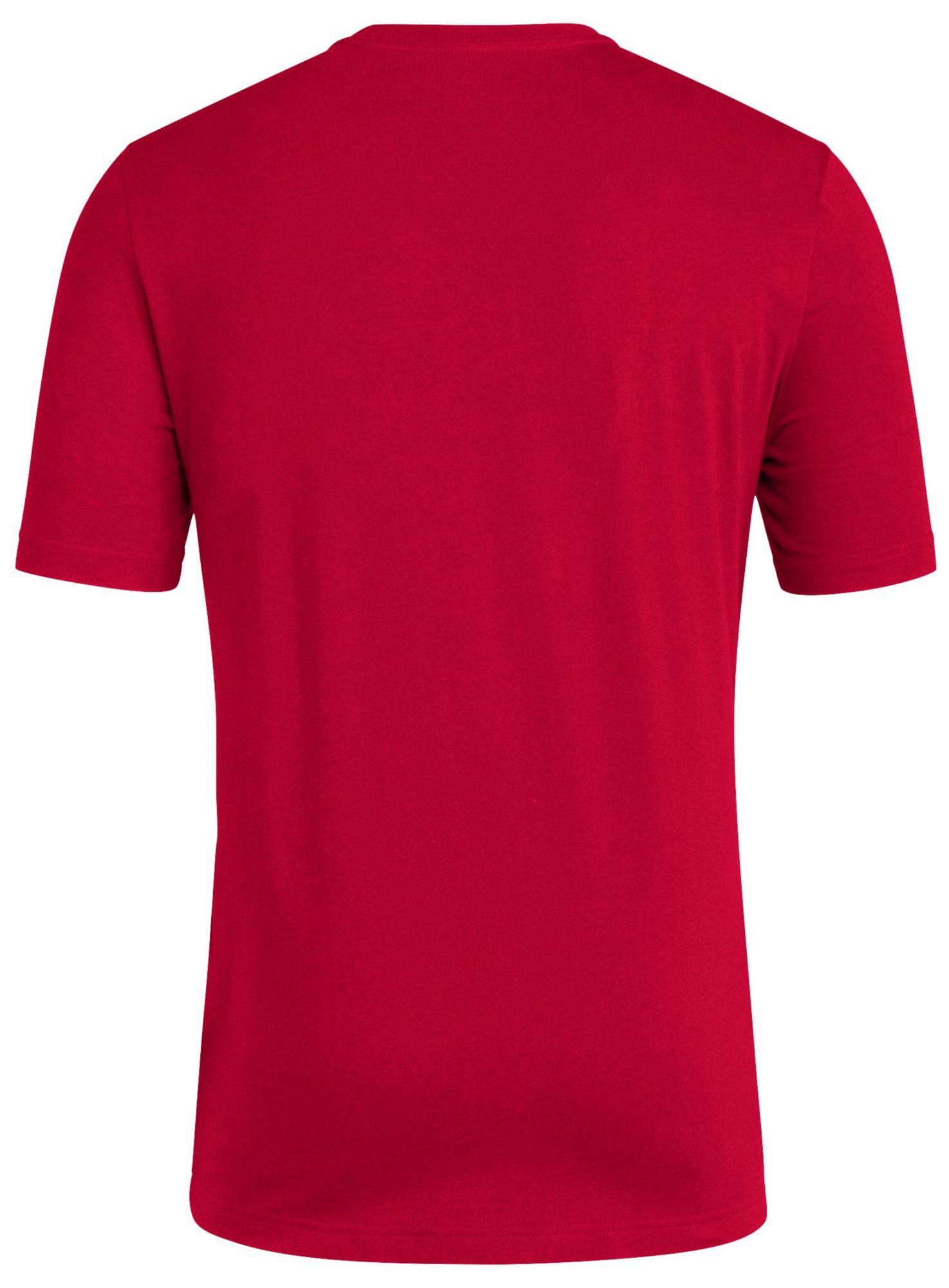 adidas Men's Louisville Cardinals Cardinal Red Strategy Amplifier T-Shirt product image