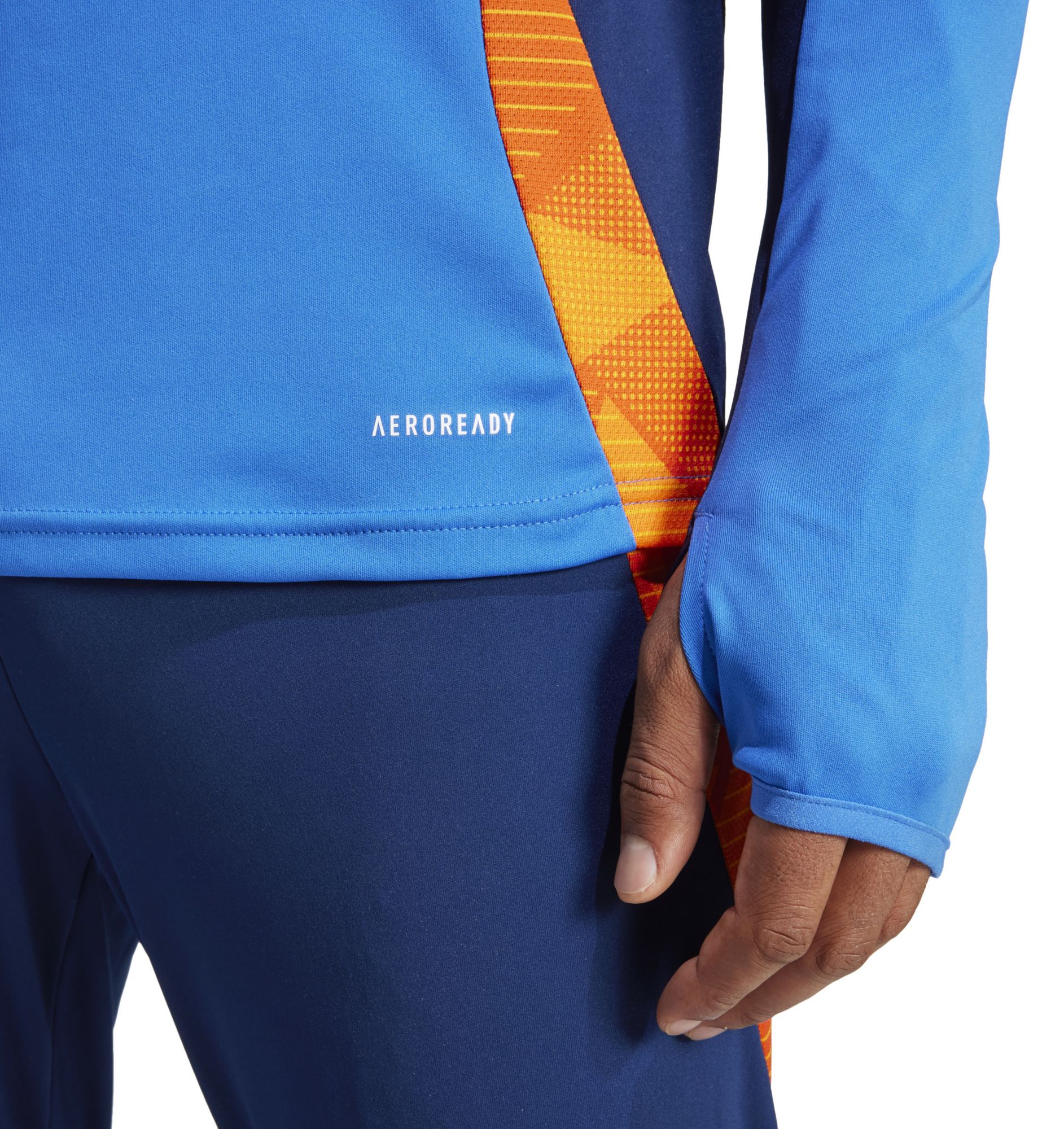 adidas Men's Juventus 2024 Blue Quarter-Zip Shirt product image