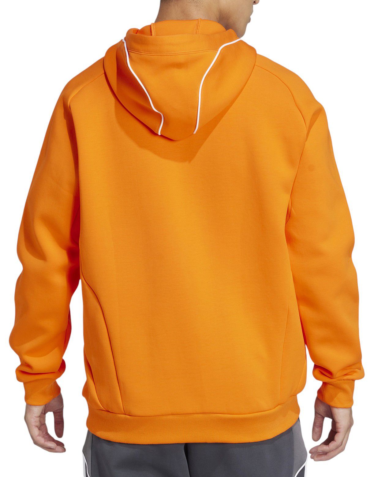 adidas Men's Houston Dynamo 2025 Orange Travel Pullover Hoodie product image