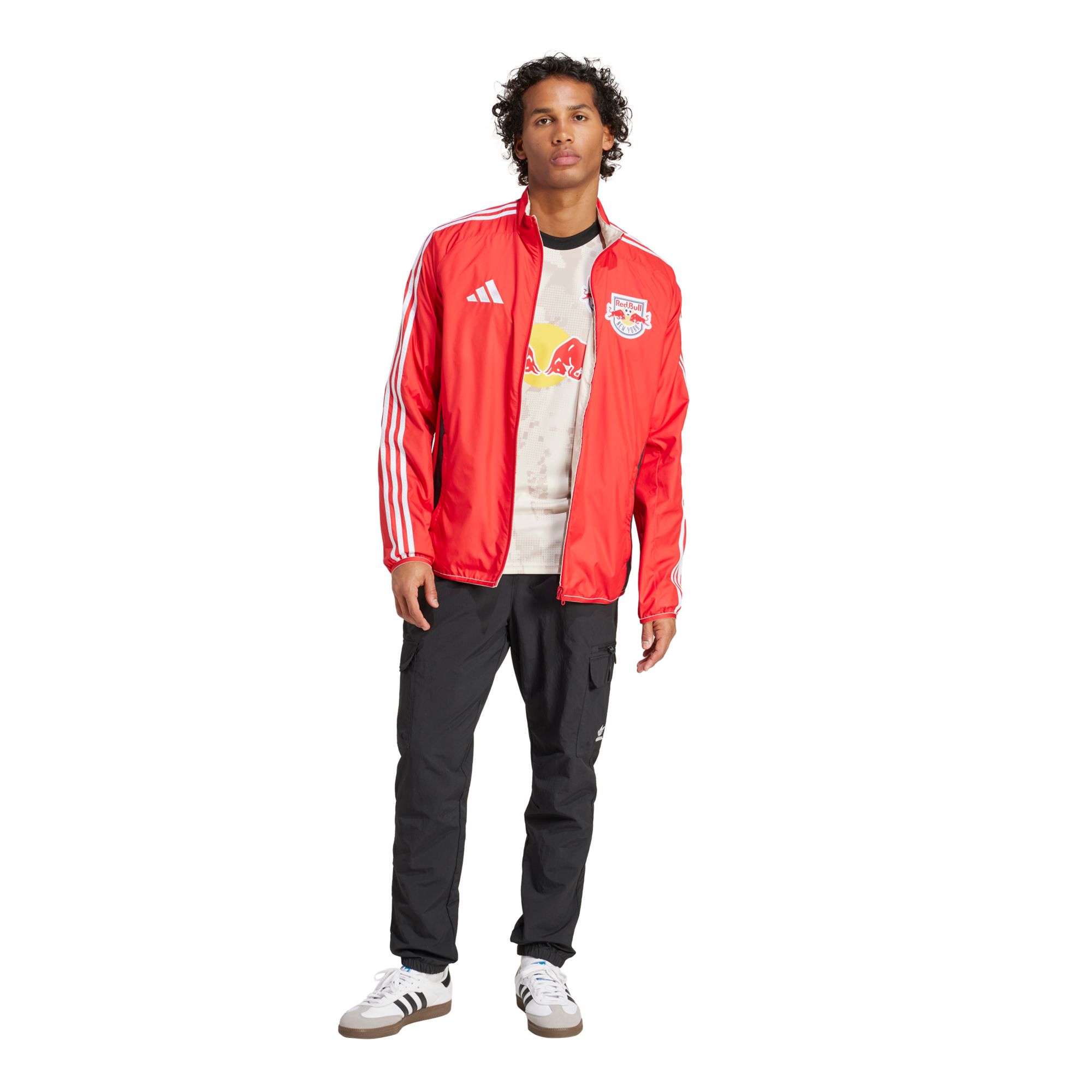 adidas Adult New York Red Bulls 2025 Red Anthem Reversible Jacket product image