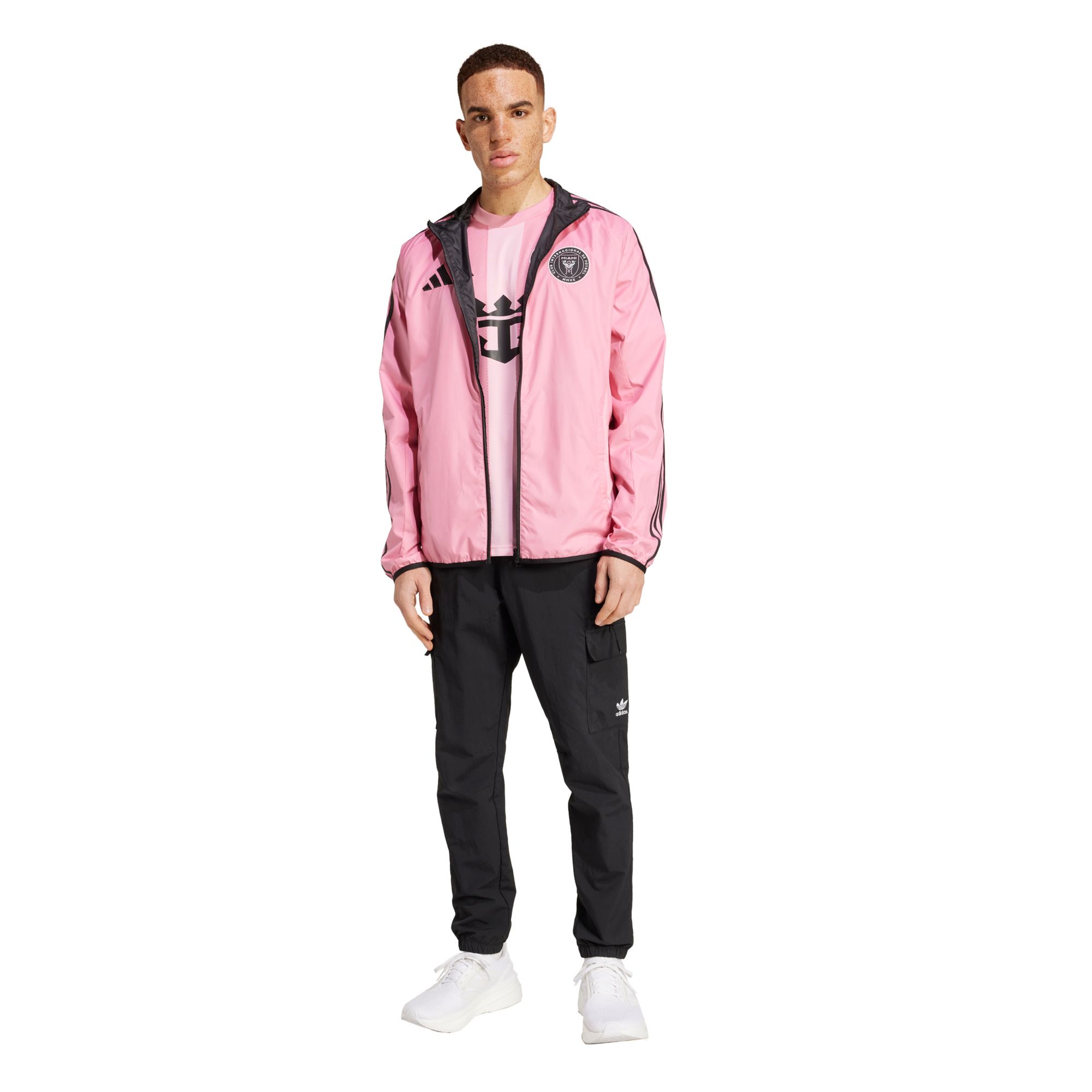 adidas Adult Inter Miami CF 2025 Pink Anthem Reversible Jacket product image