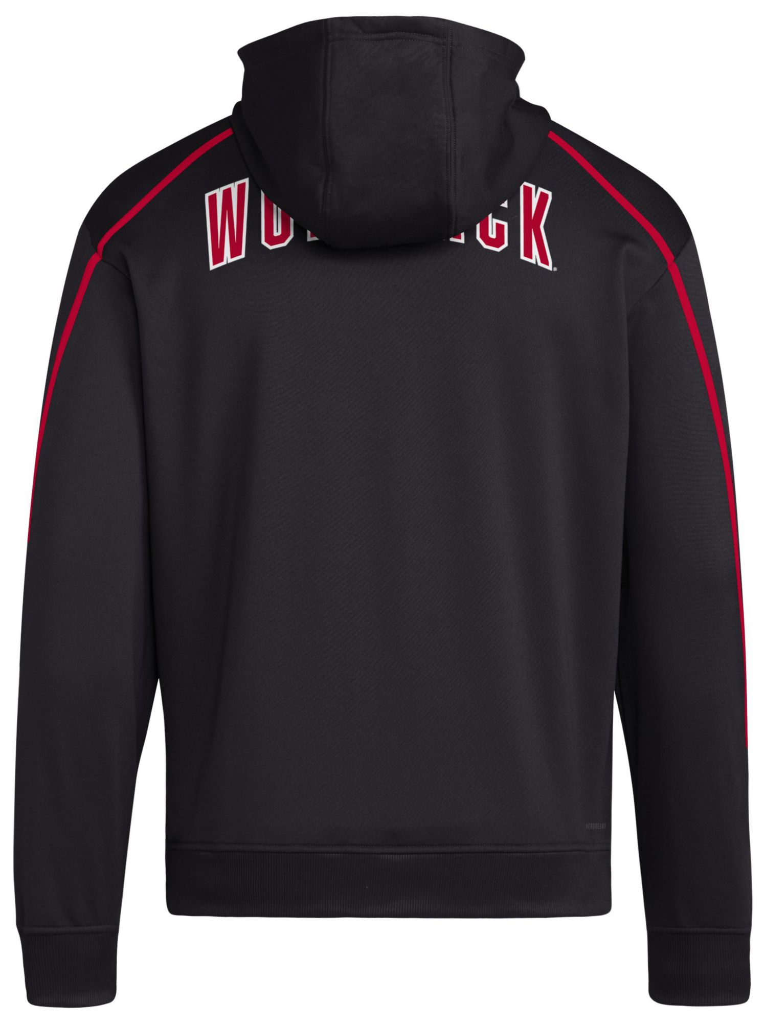 adidas Men's NC State Wolfpack Black Sideline Travel Full-Zip Jacket product image