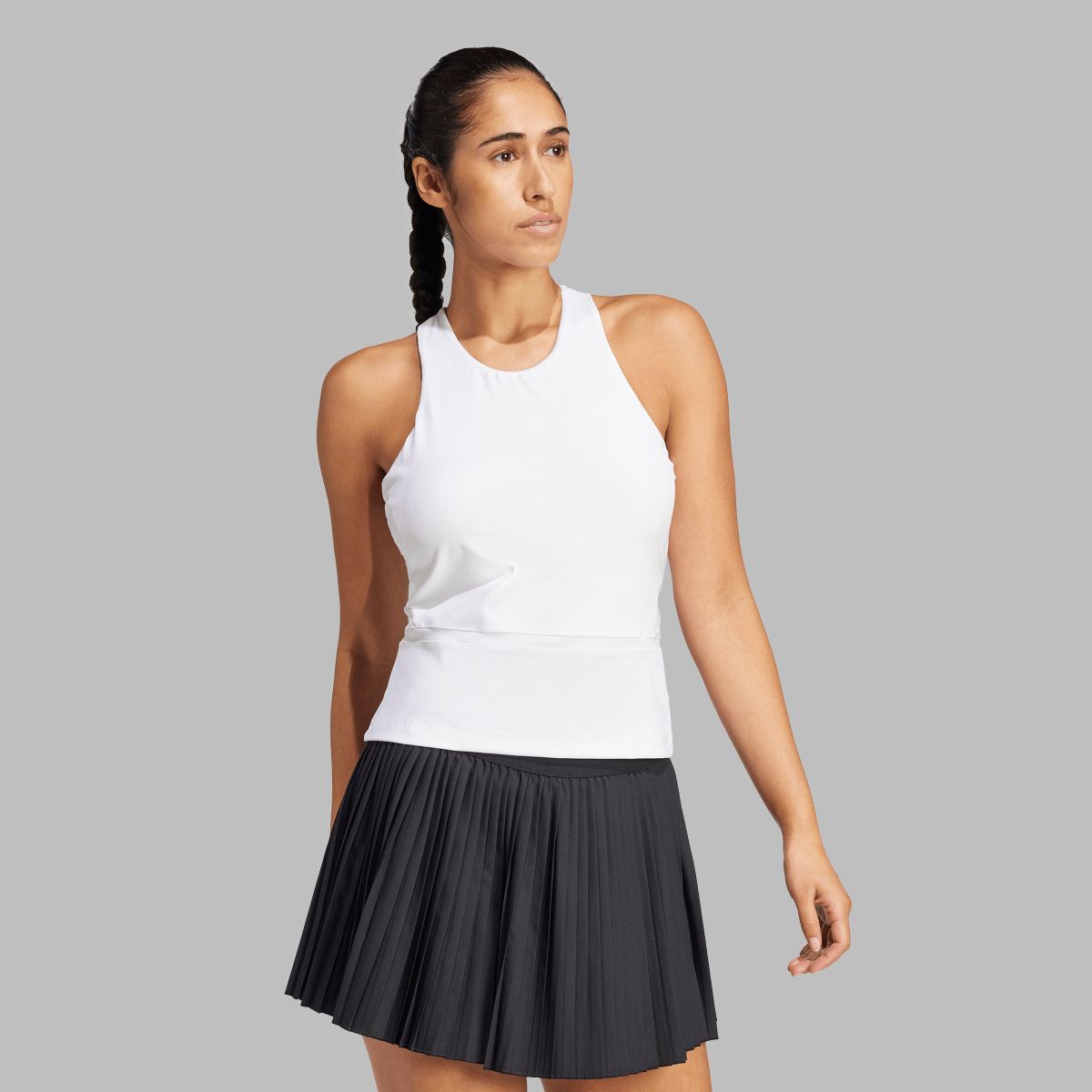 adidas Women's Tennis Climacool Mid-Length Y-Tank Top product image