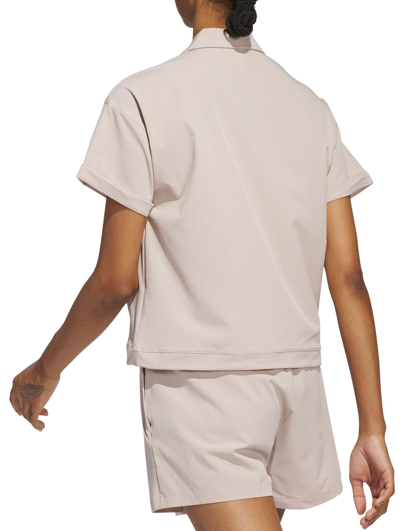 adidas Women's Go-To Short Sleeve Layer Golf Sweatshirt product image