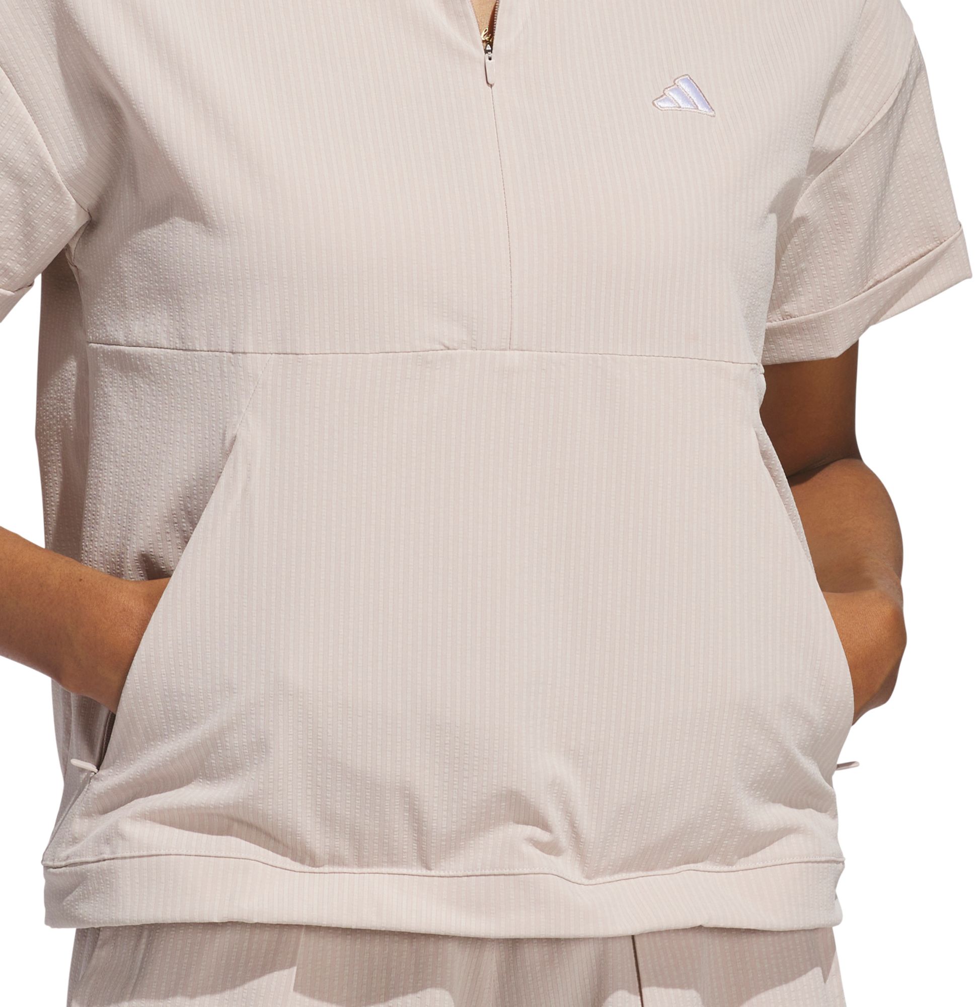 adidas Women's Go-To Short Sleeve Layer Golf Sweatshirt product image