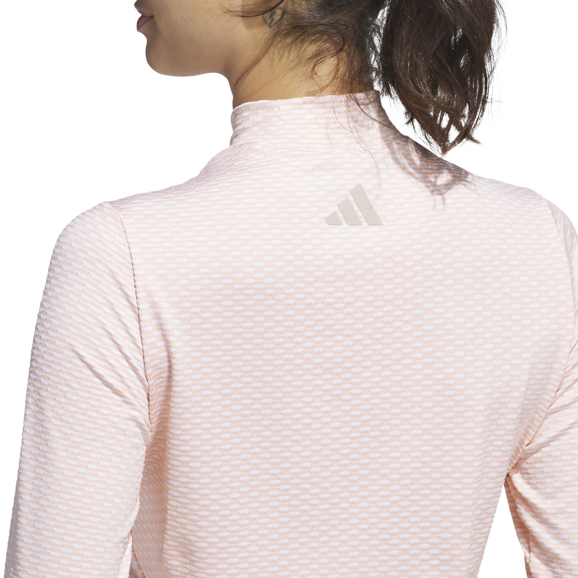 adidas Women's Beyond 2-Tone Mesh Long Sleeve Golf Shirt product image