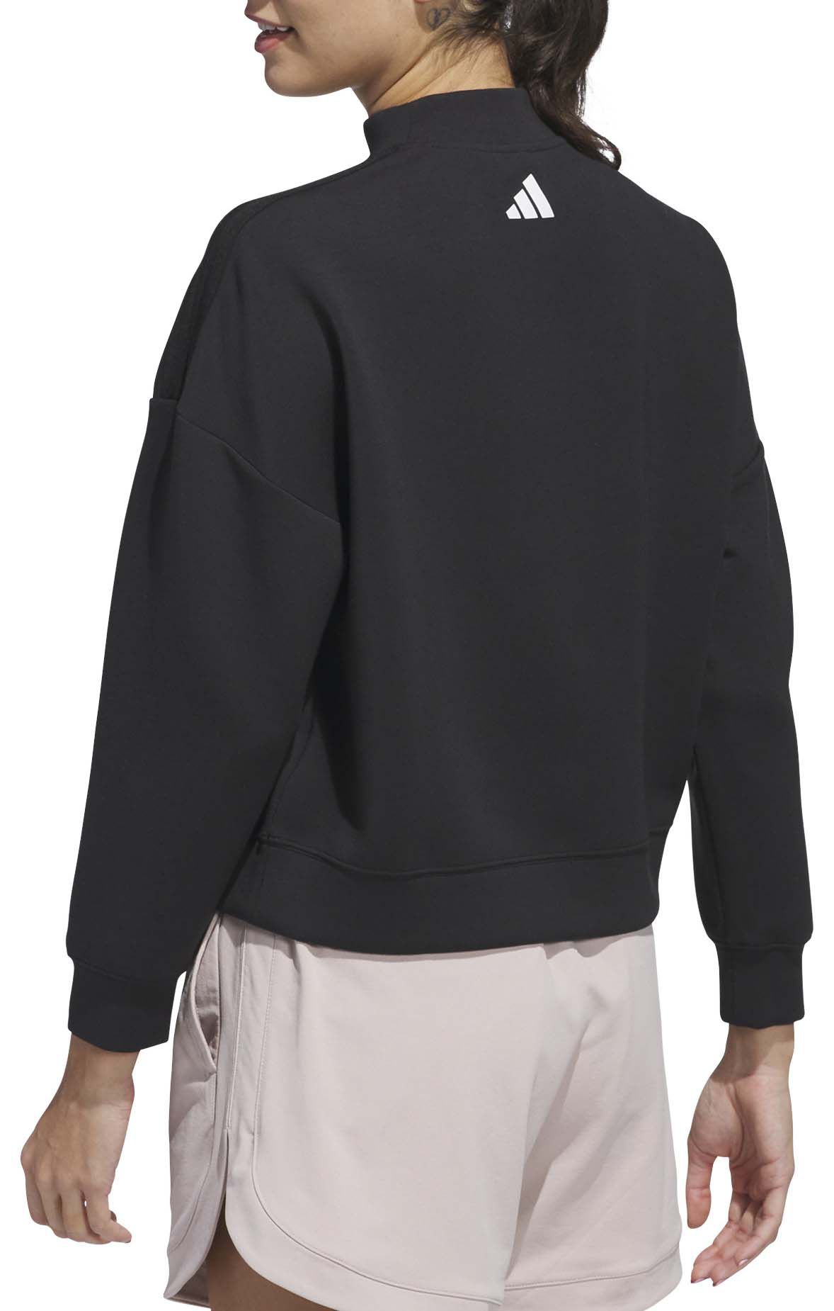 adidas Women's Beyond Spacer Mock Neck Golf Pullover Sweatshirt product image