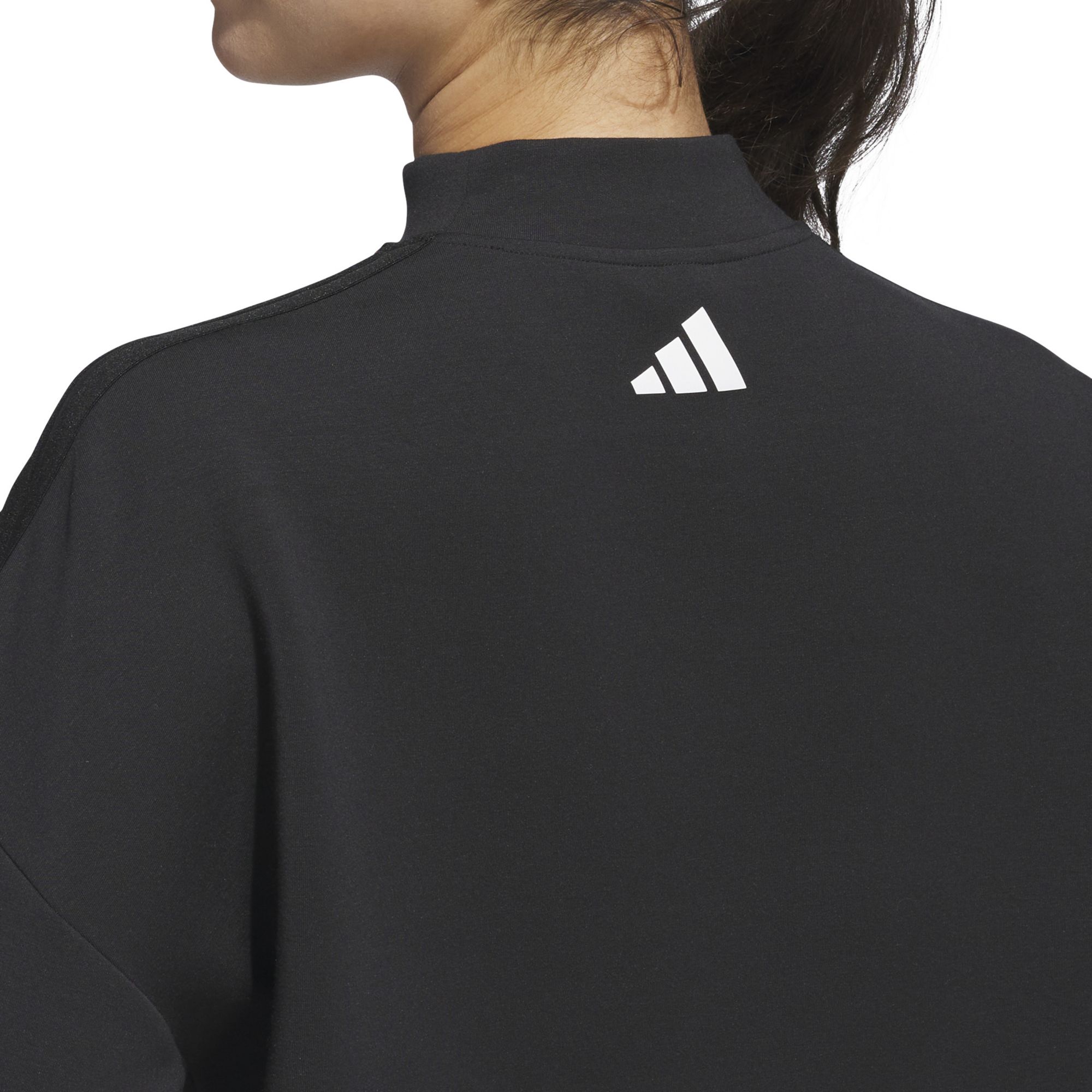 adidas Women's Beyond Spacer Mock Neck Golf Pullover Sweatshirt product image
