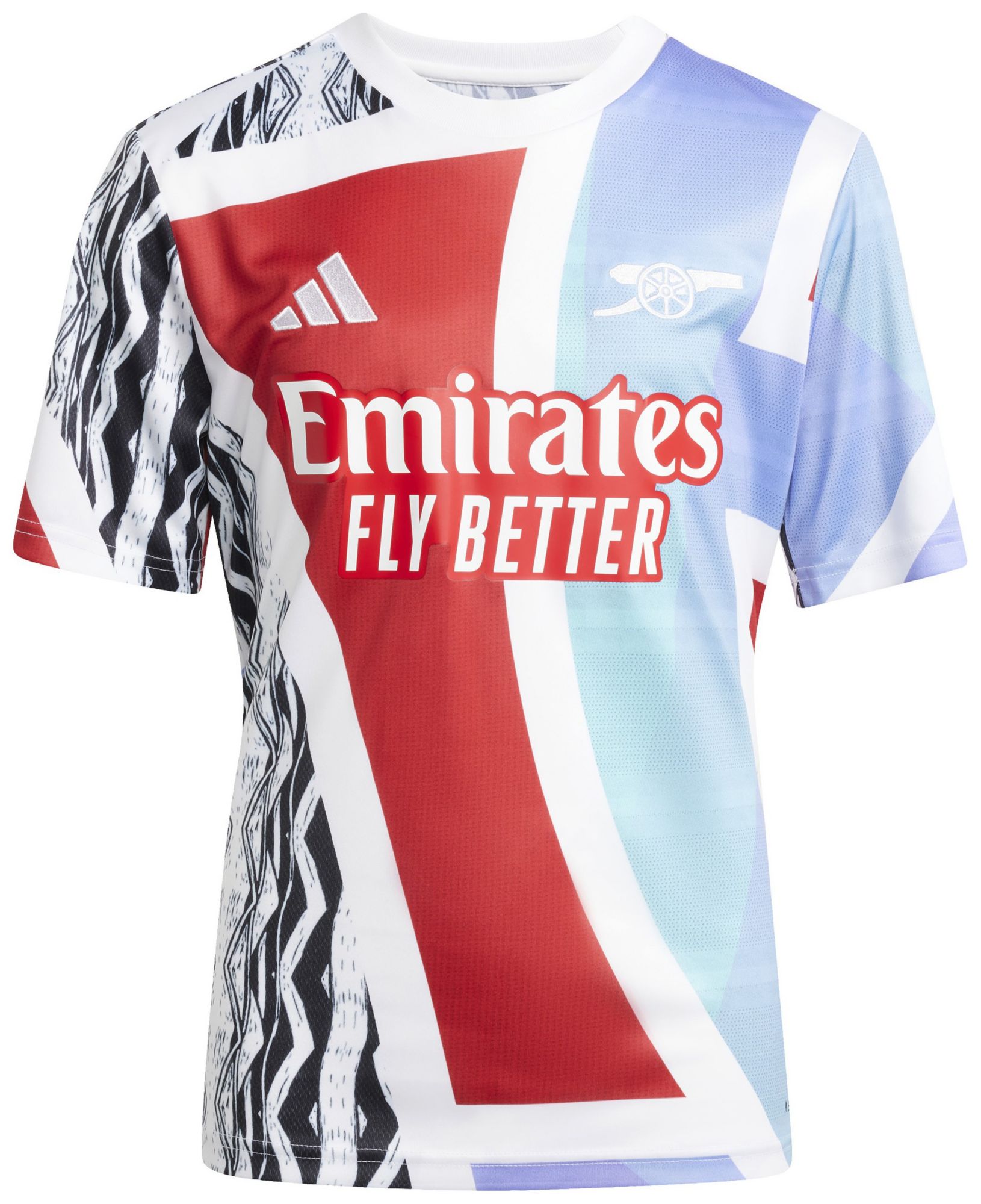 adidas Youth Arsenal 2024 Red Prematch Jersey product image