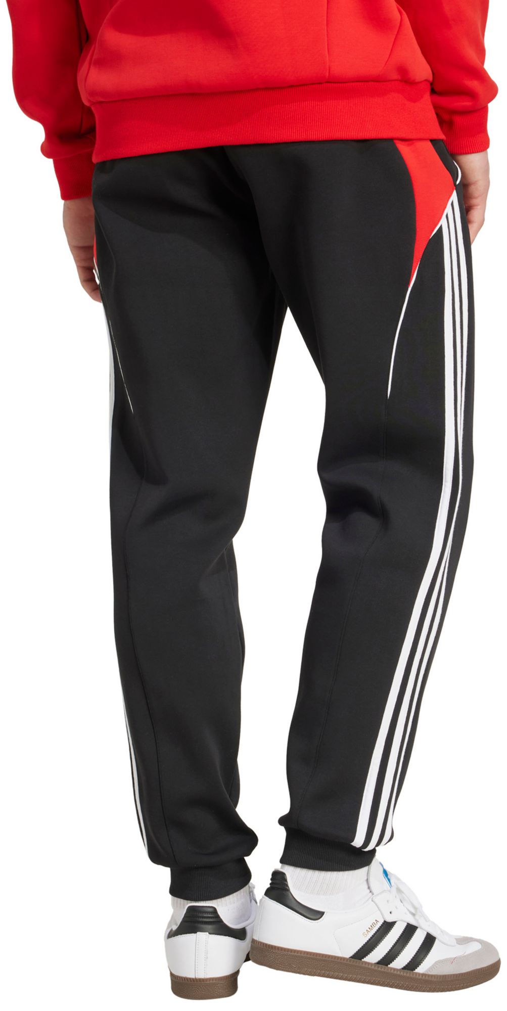 adidas Men's New York Red Bulls 2025 Black Travel Pants product image