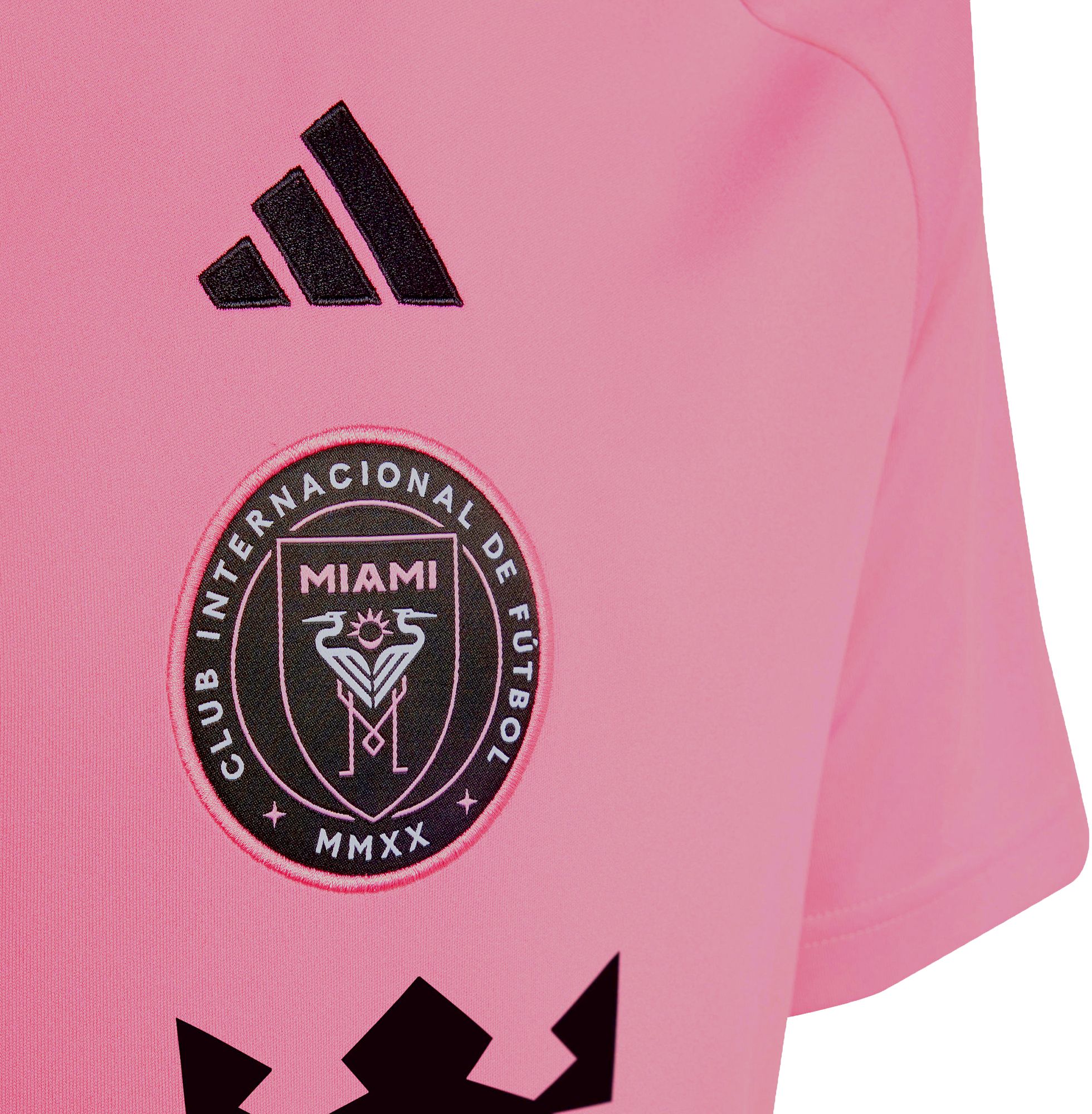 adidas Youth Inter Miami CF 2024 Lionel Messi #10 Primary Replica Jersey