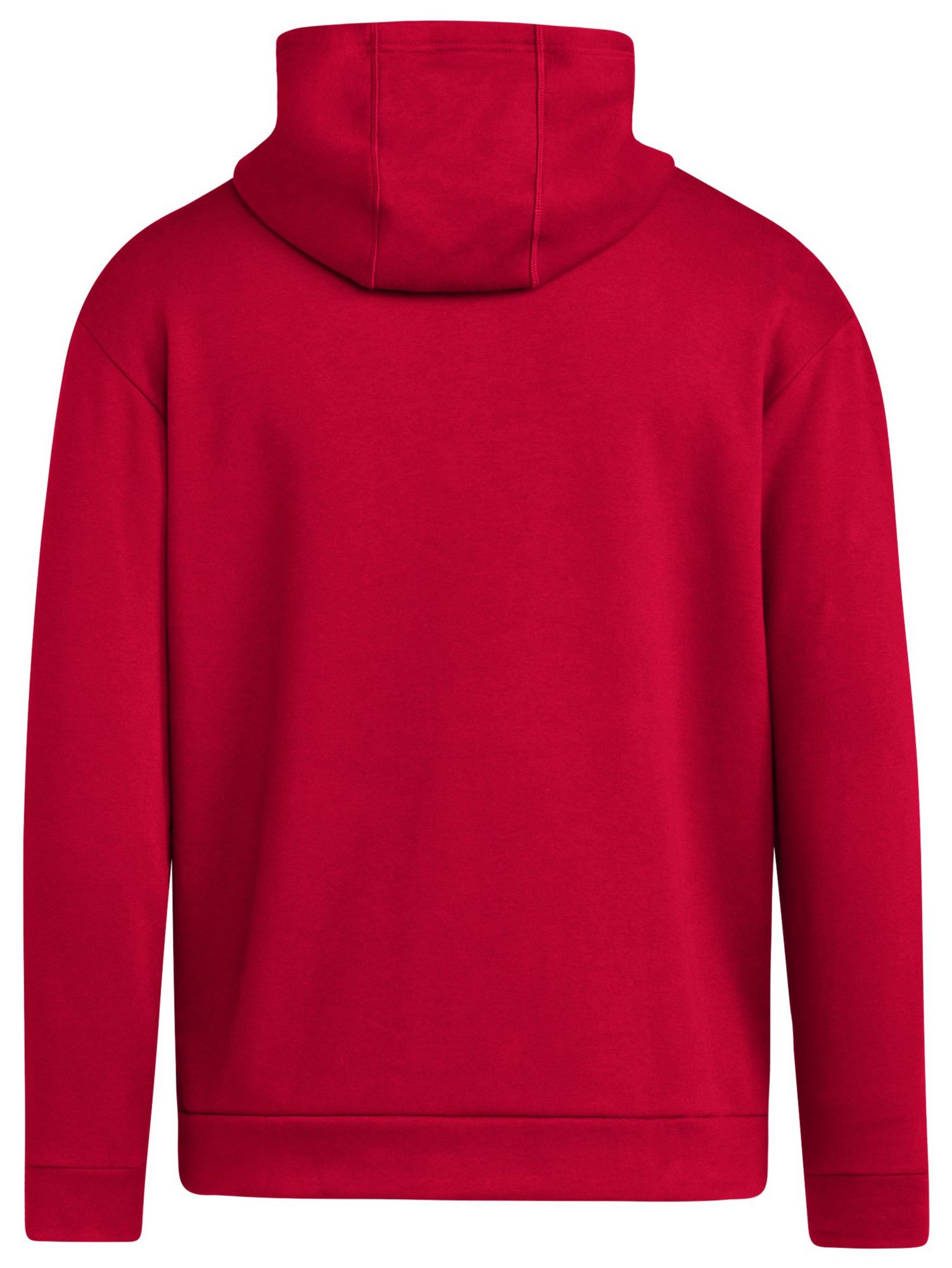 adidas Men's Kansas Jayhawks Medium Red Rock Chalk Pullover Hoodie product image