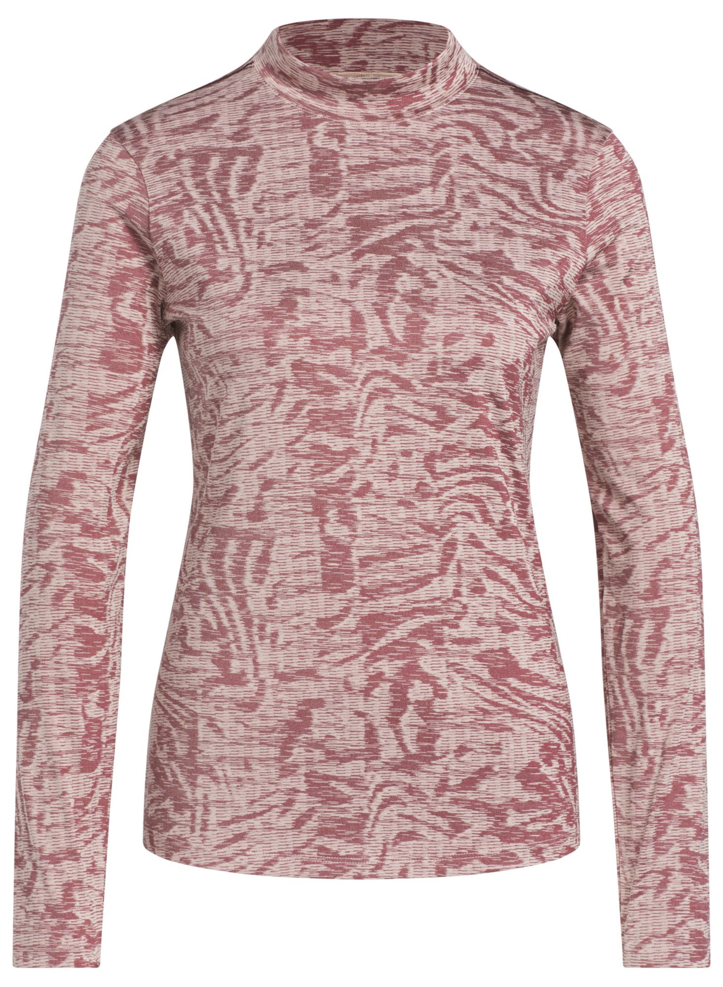 adidas Women's Ultimate365 Jacquard Long Sleeve Mock Neck Golf Shirt product image