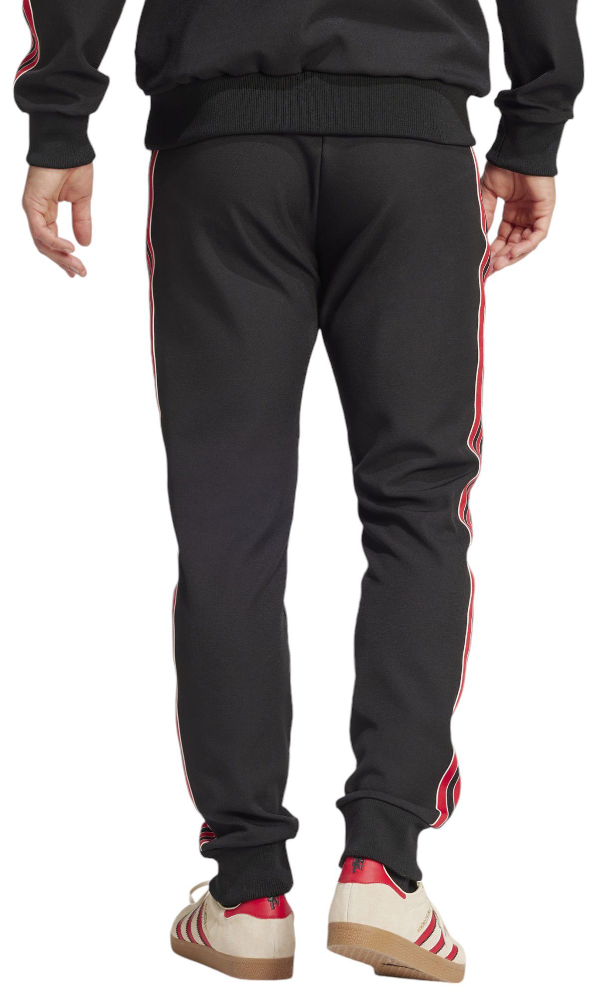adidas Adult Manchester United 2024-25 Black Terrace Icon Track Pants product image