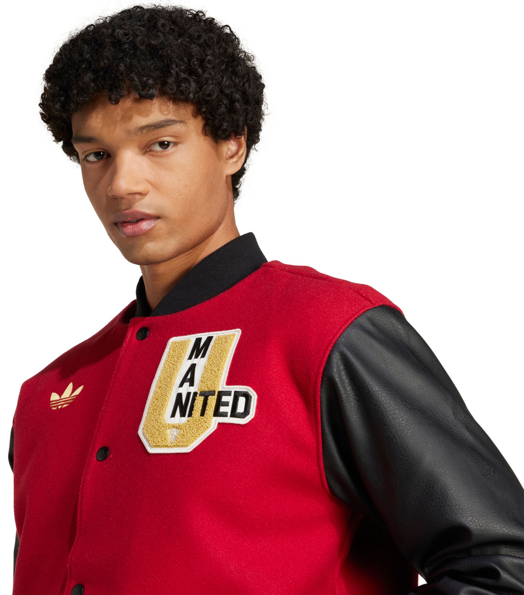 adidas Men's Manchester United 2024 Maroon Originals Vintage Jacket product image