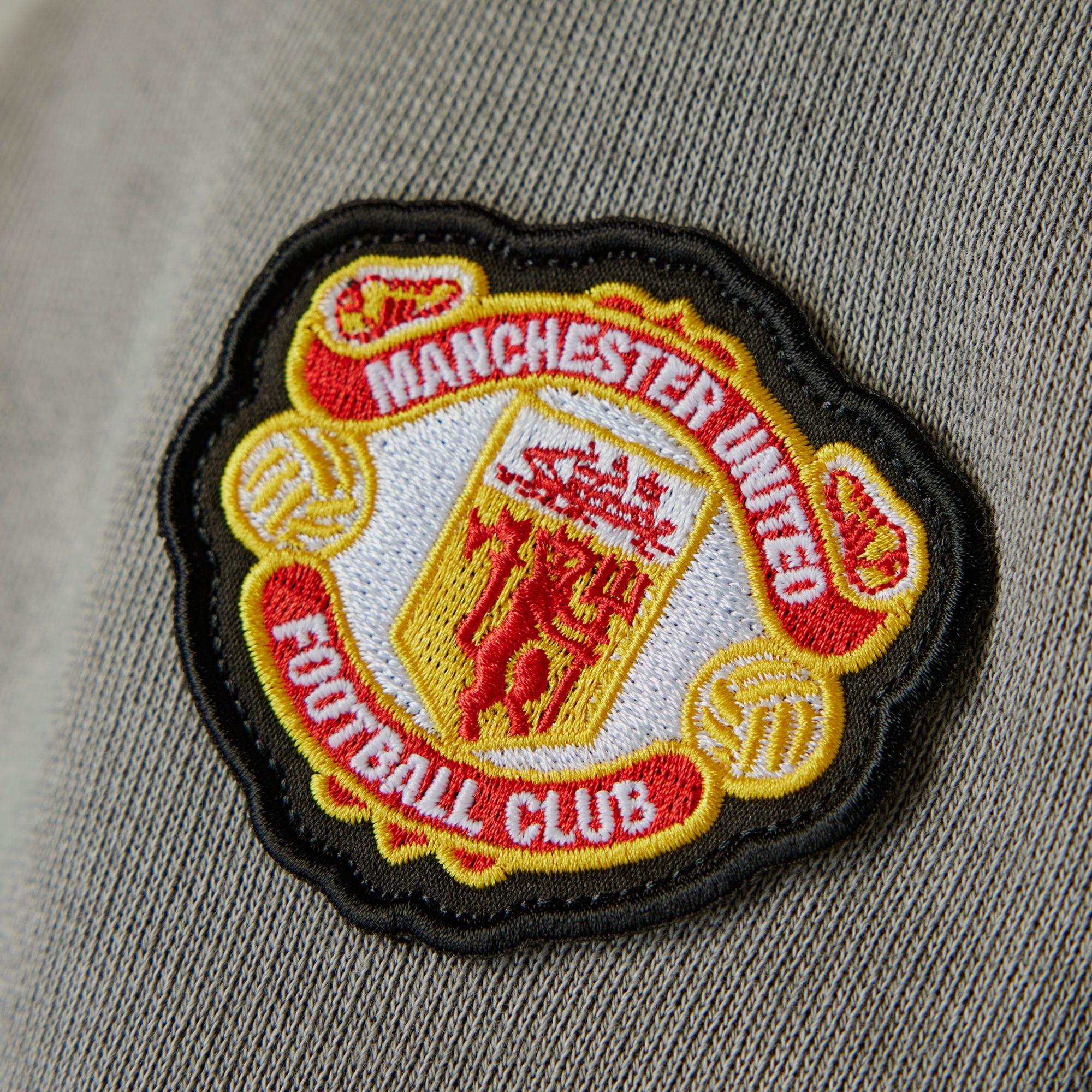 adidas Adult Manchester United 2024-25 Black Terrace Icon Crewneck Sweatshirt product image