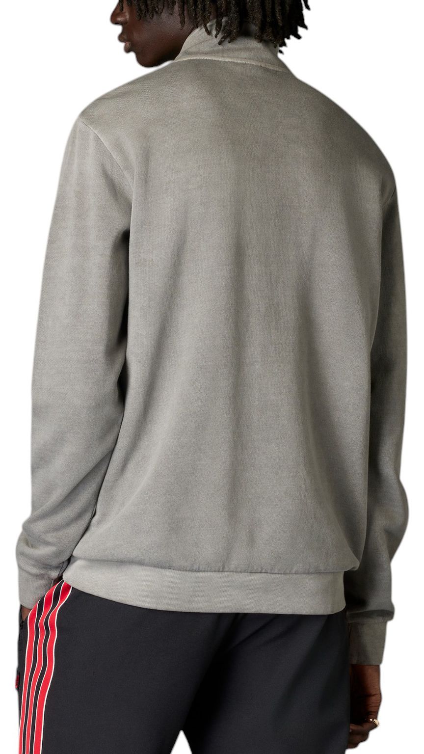 adidas Adult Manchester United 2024-25 Black Terrace Icon Crewneck Sweatshirt product image