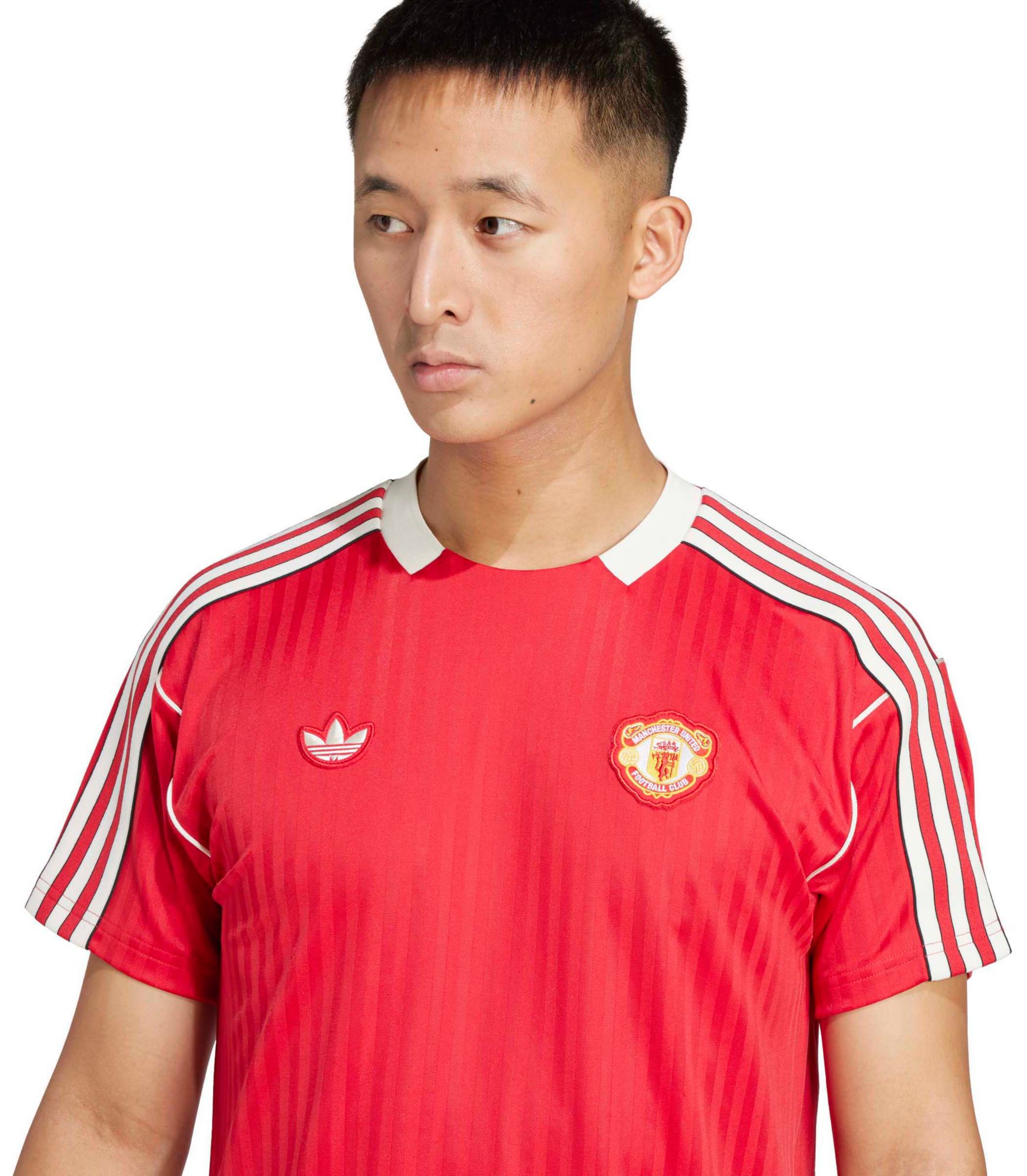 adidas Adult Manchester United 2024-25 Red Terrace Icon Jersey product image