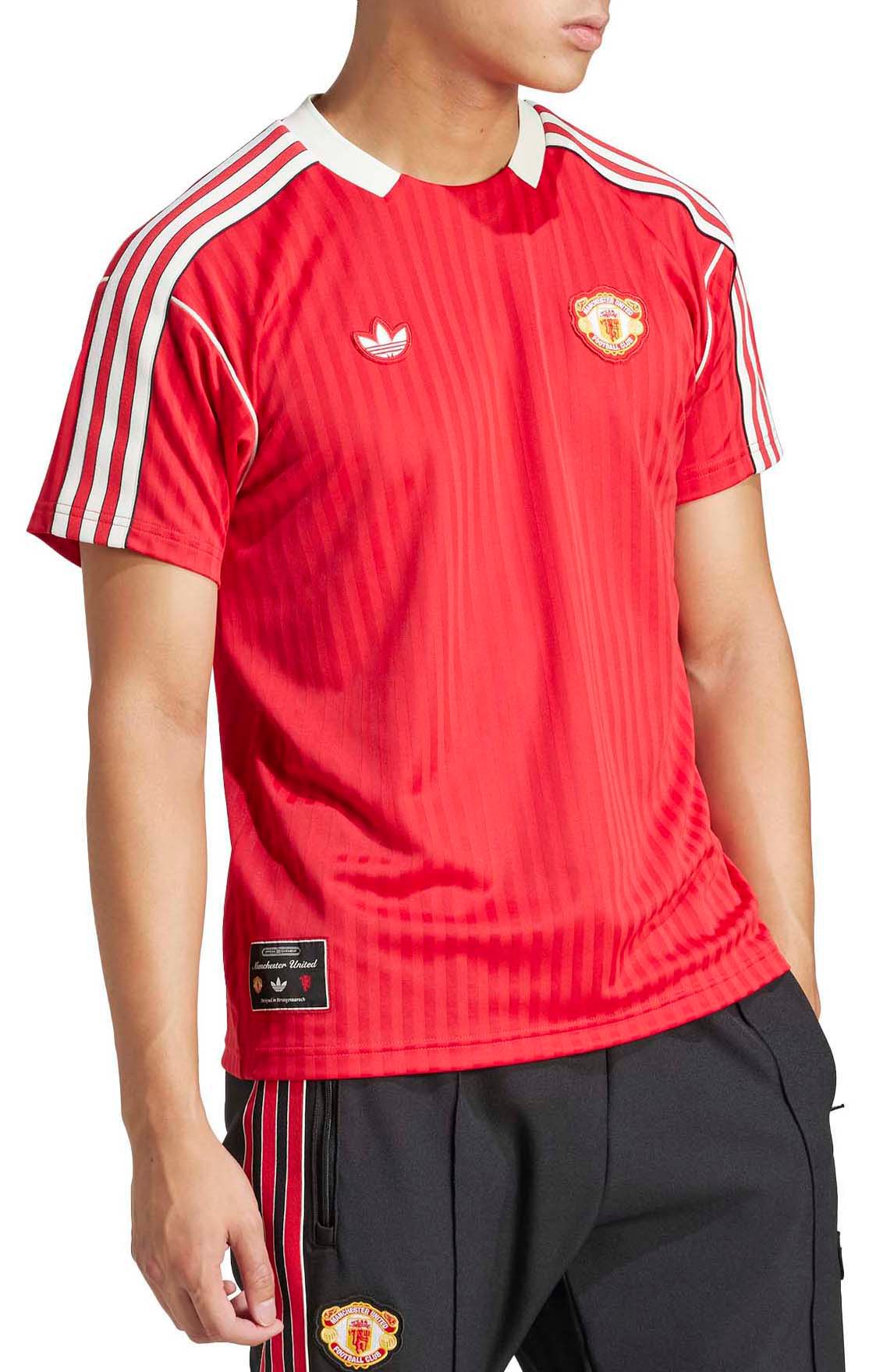adidas Adult Manchester United 2024-25 Red Terrace Icon Jersey product image