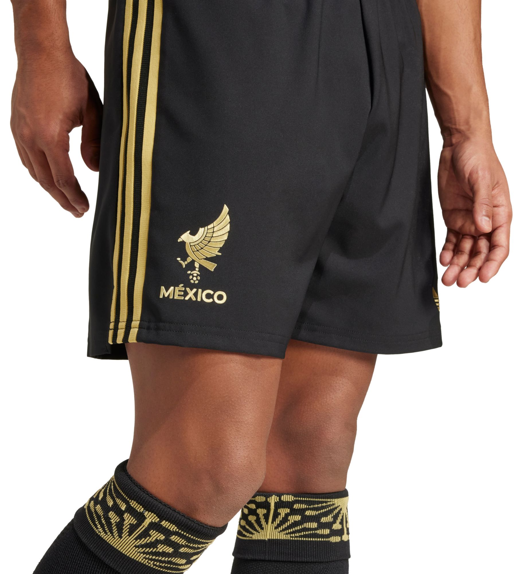 adidas Men's Mexico 2024-25 Third Black Shorts product image