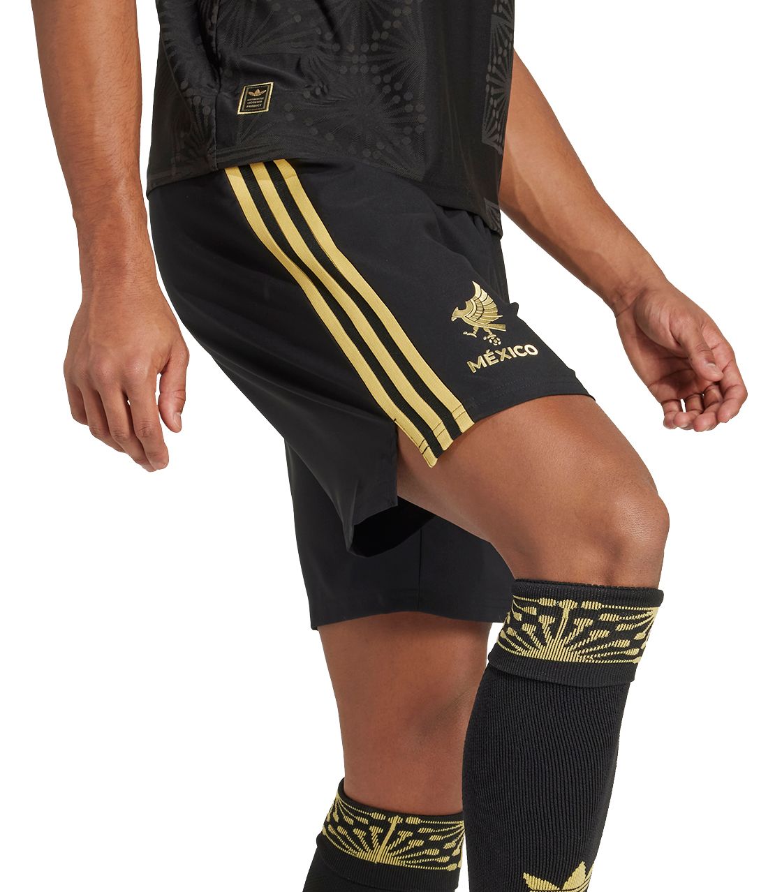 adidas Men's Mexico 2024-25 Third Black Shorts product image