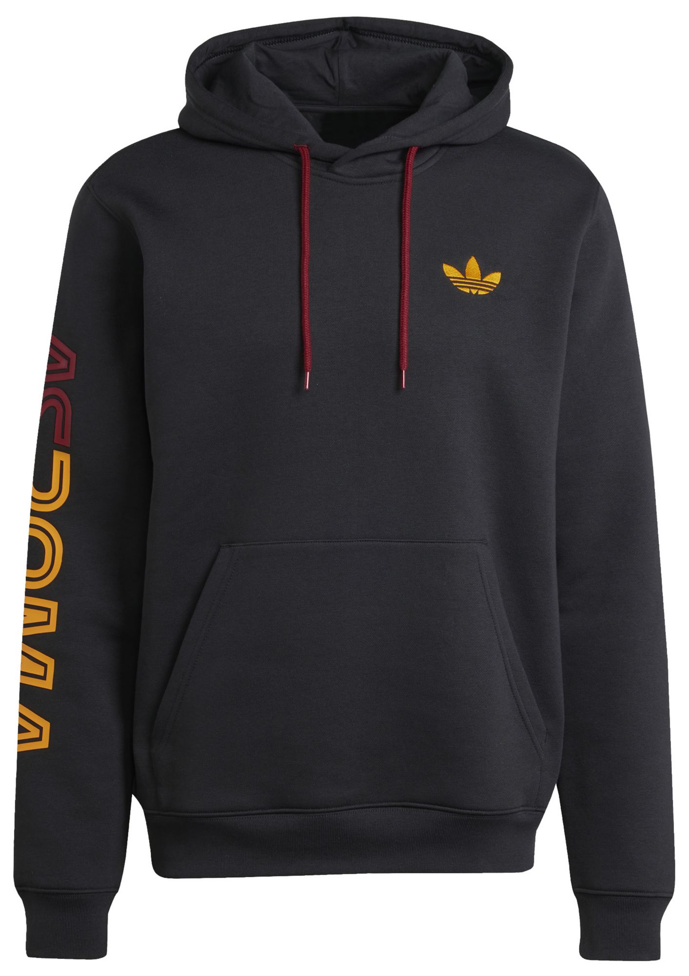 adidas Men's AS Roma 2024 Black Hoodie product image