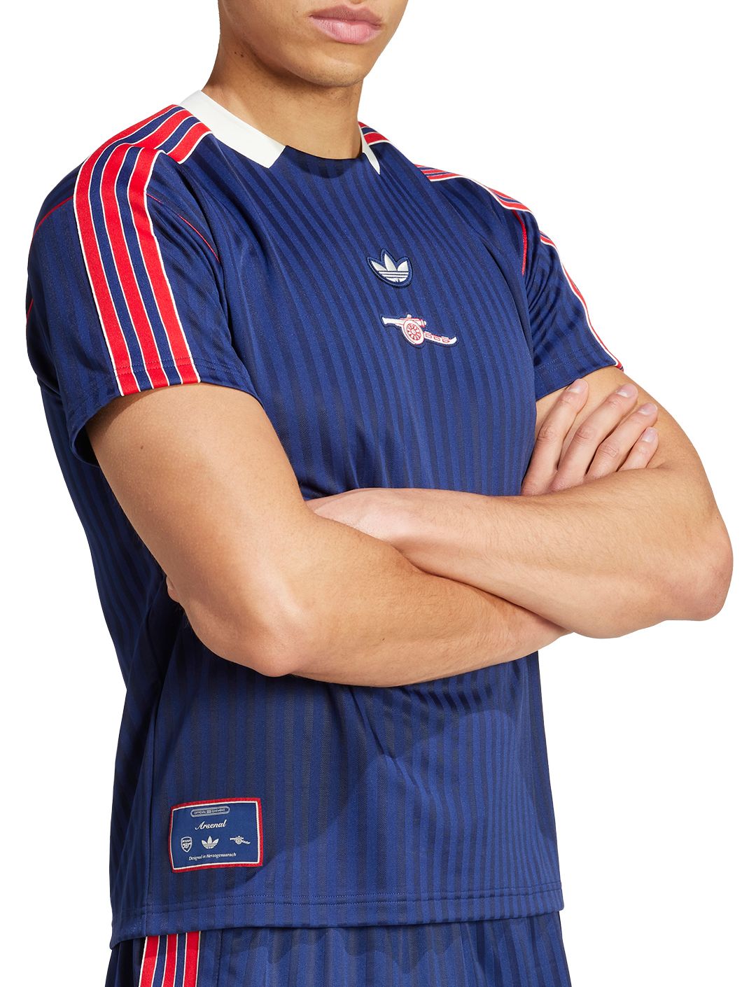 adidas Men's Arsenal 2024-25 Blue Terrace Icon Jersey product image