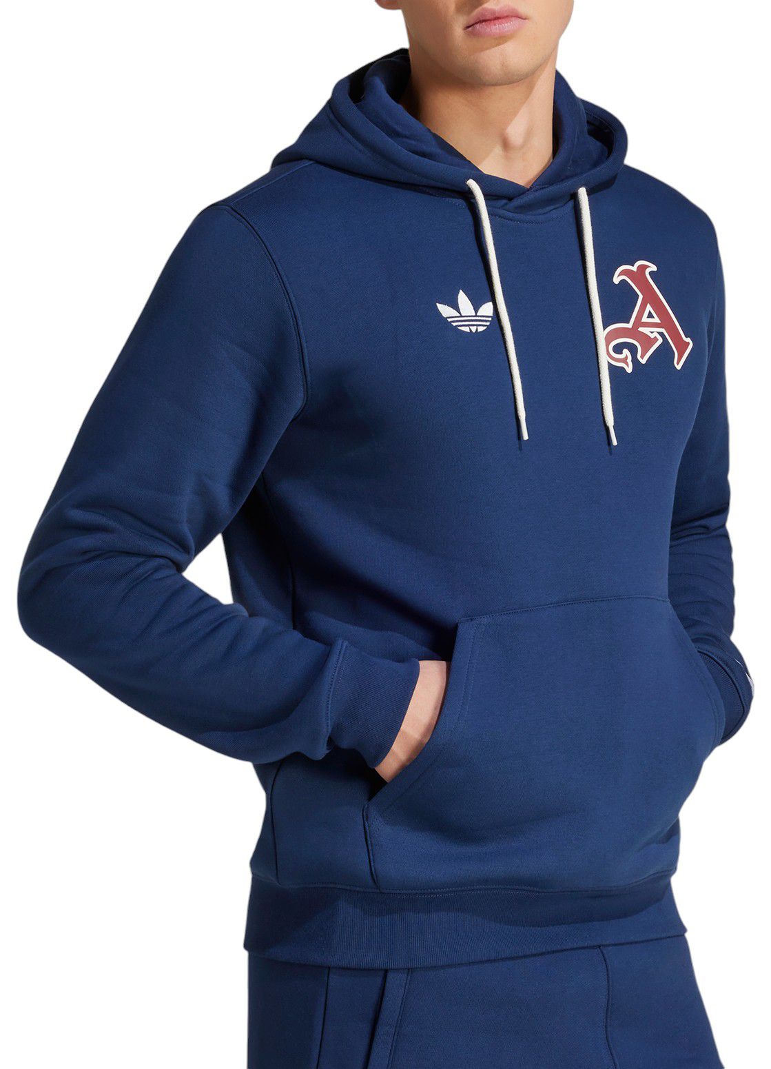adidas Men's Arsenal 2024 Navy Hoodie product image