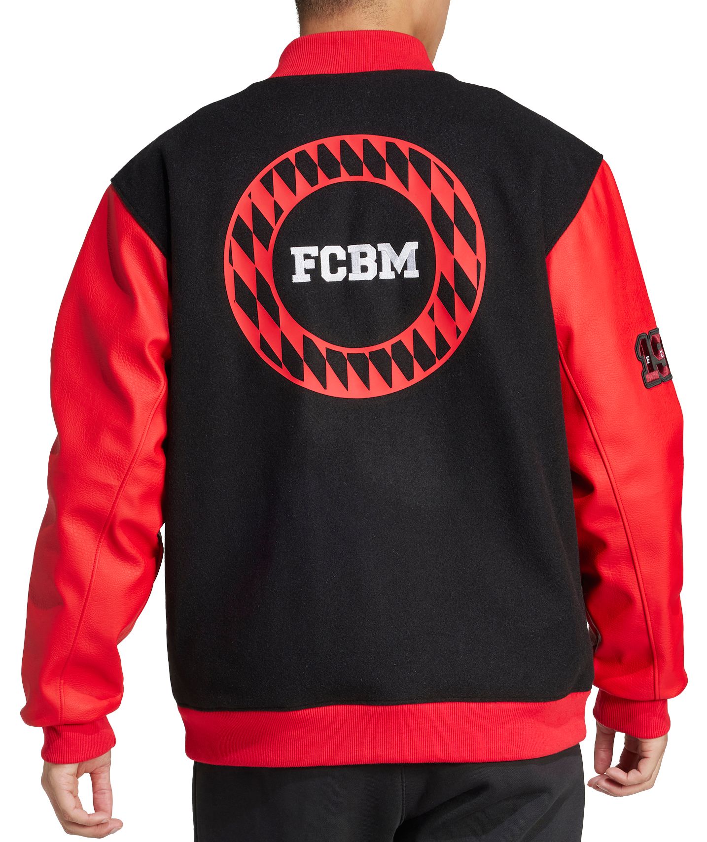 adidas Adult Bayern Munich 2024 Black Originals Vintage Jacket product image