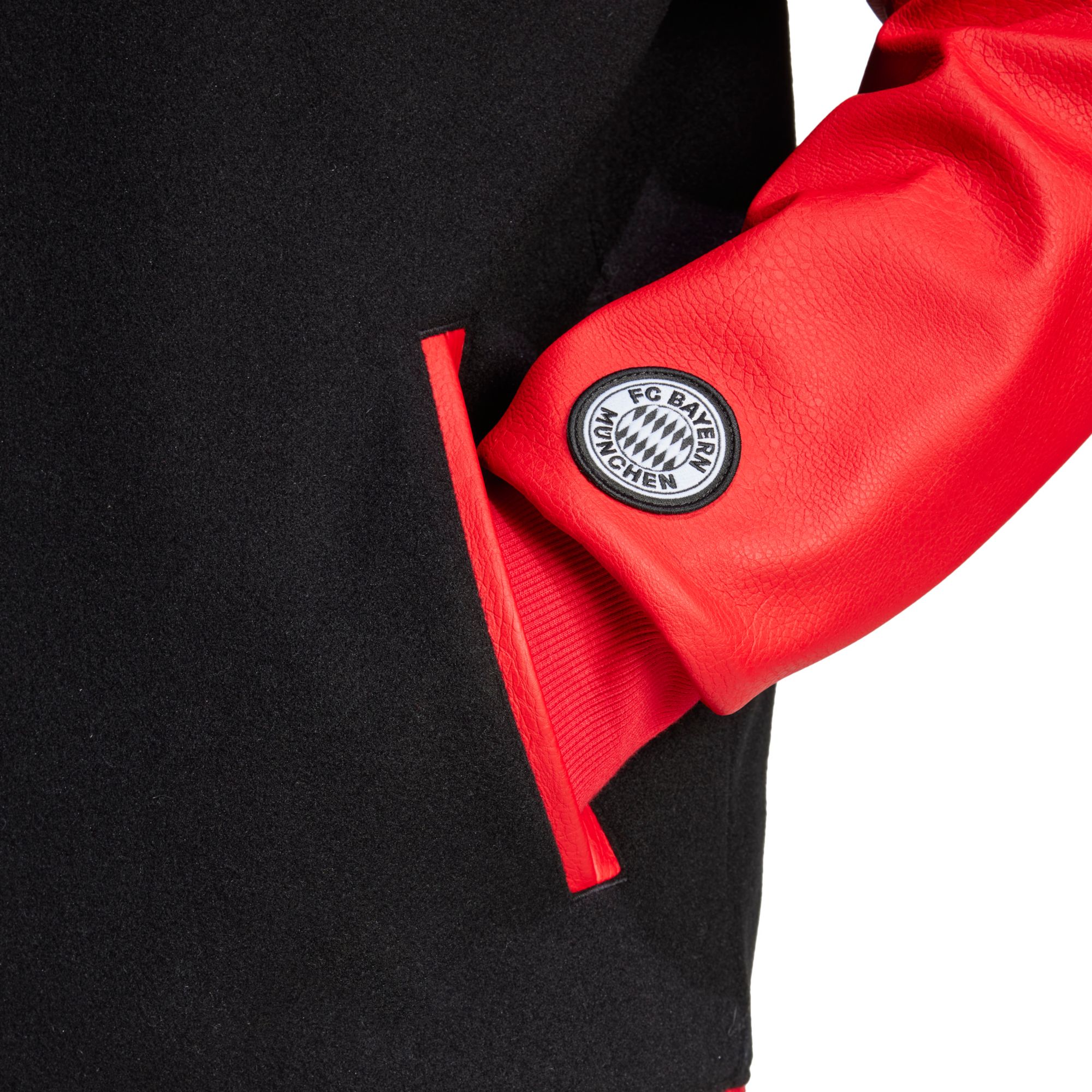 adidas Adult Bayern Munich 2024 Black Originals Vintage Jacket product image