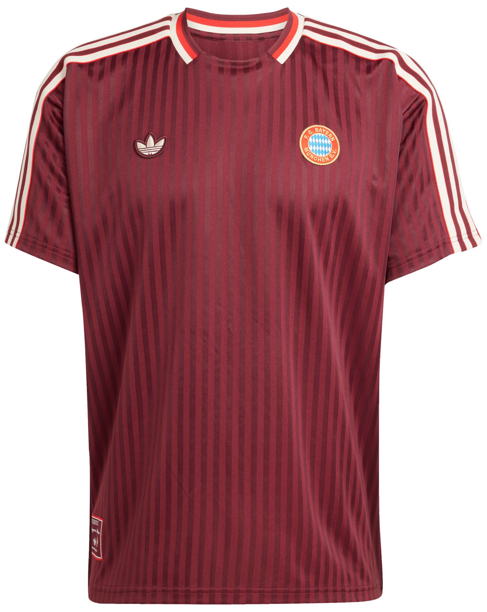 adidas Adult Bayern Munich 2024-25 Red Terrace Icon Jersey product image