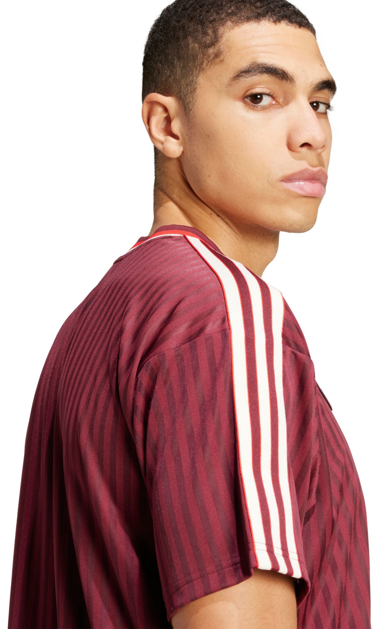 adidas Adult Bayern Munich 2024-25 Red Terrace Icon Jersey product image