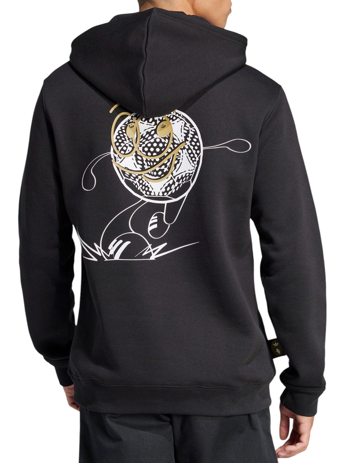 adidas Men's Juventus 2024 Black Hoodie product image