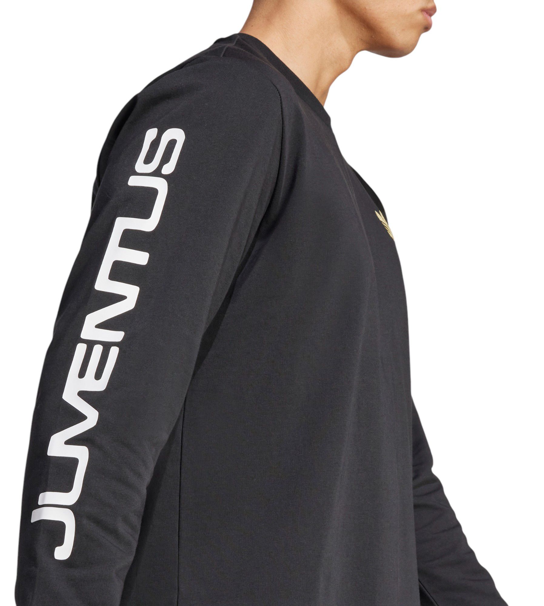 adidas Men's Juventus Black Long Sleeve T-Shirt product image
