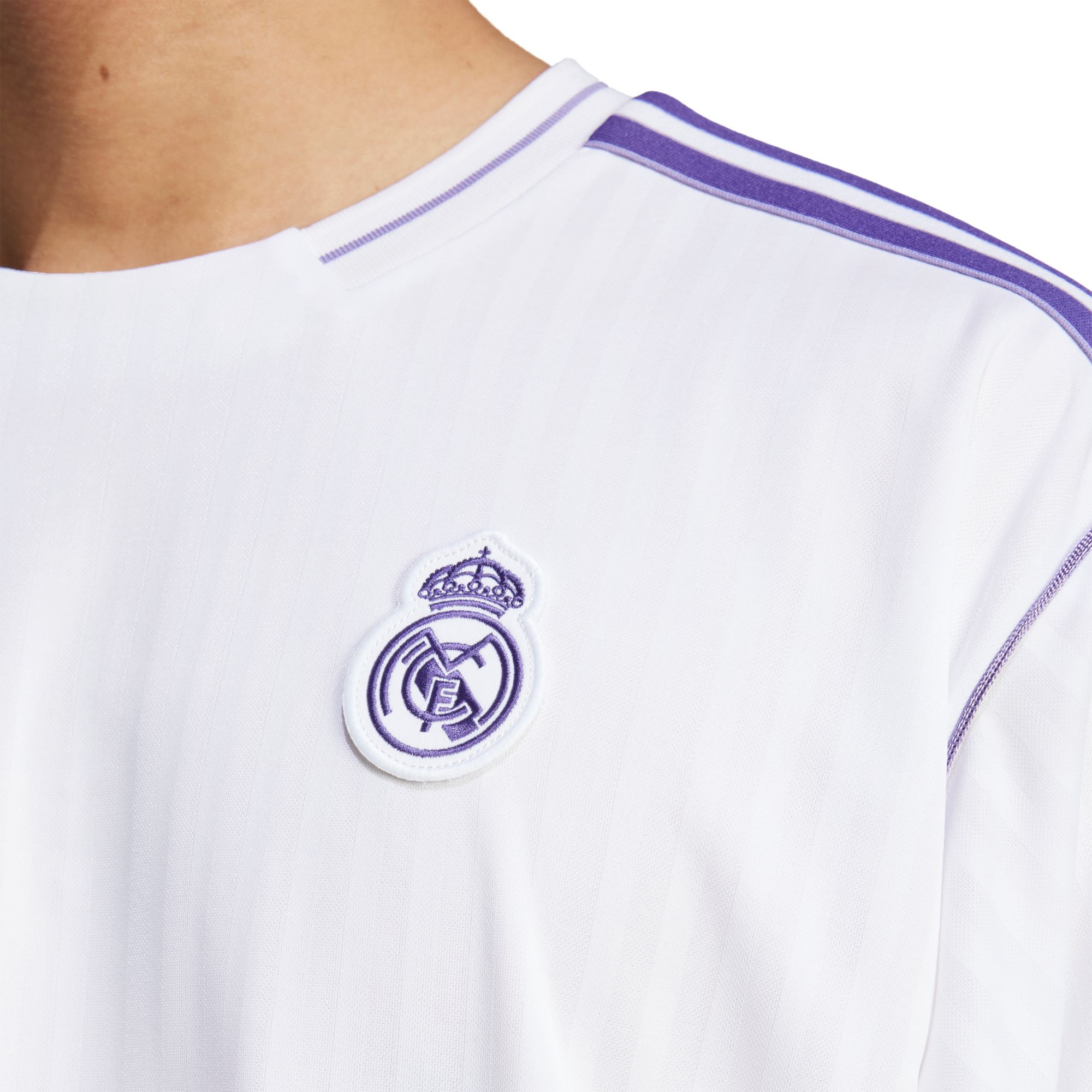 adidas Adult Real Madrid 2024-25 White Terrace Icon Jersey product image