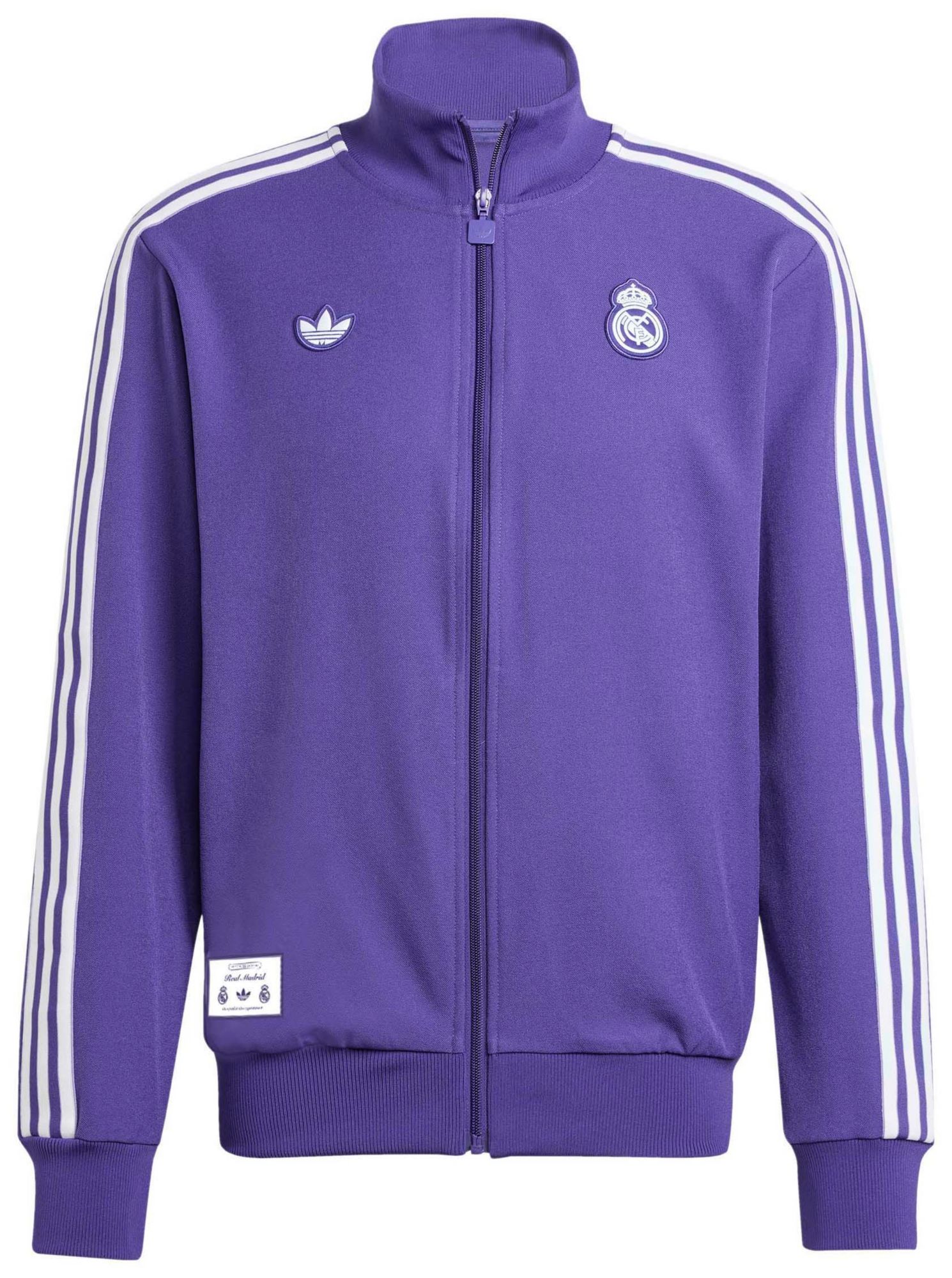 adidas Adult Real Madrid 2024-25 Purple Terrace Icon Jacket product image