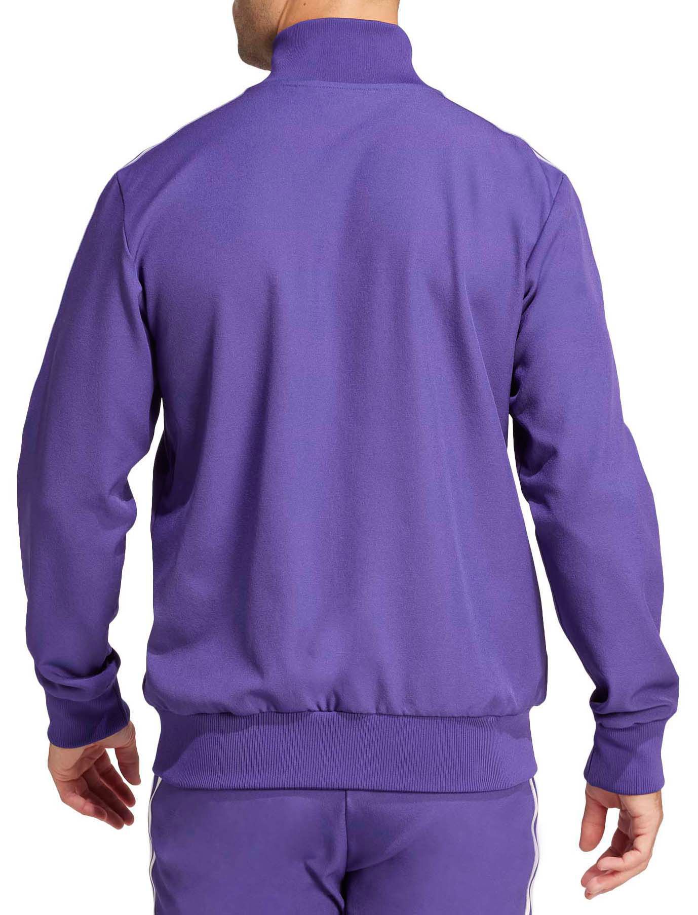 adidas Adult Real Madrid 2024-25 Purple Terrace Icon Jacket product image