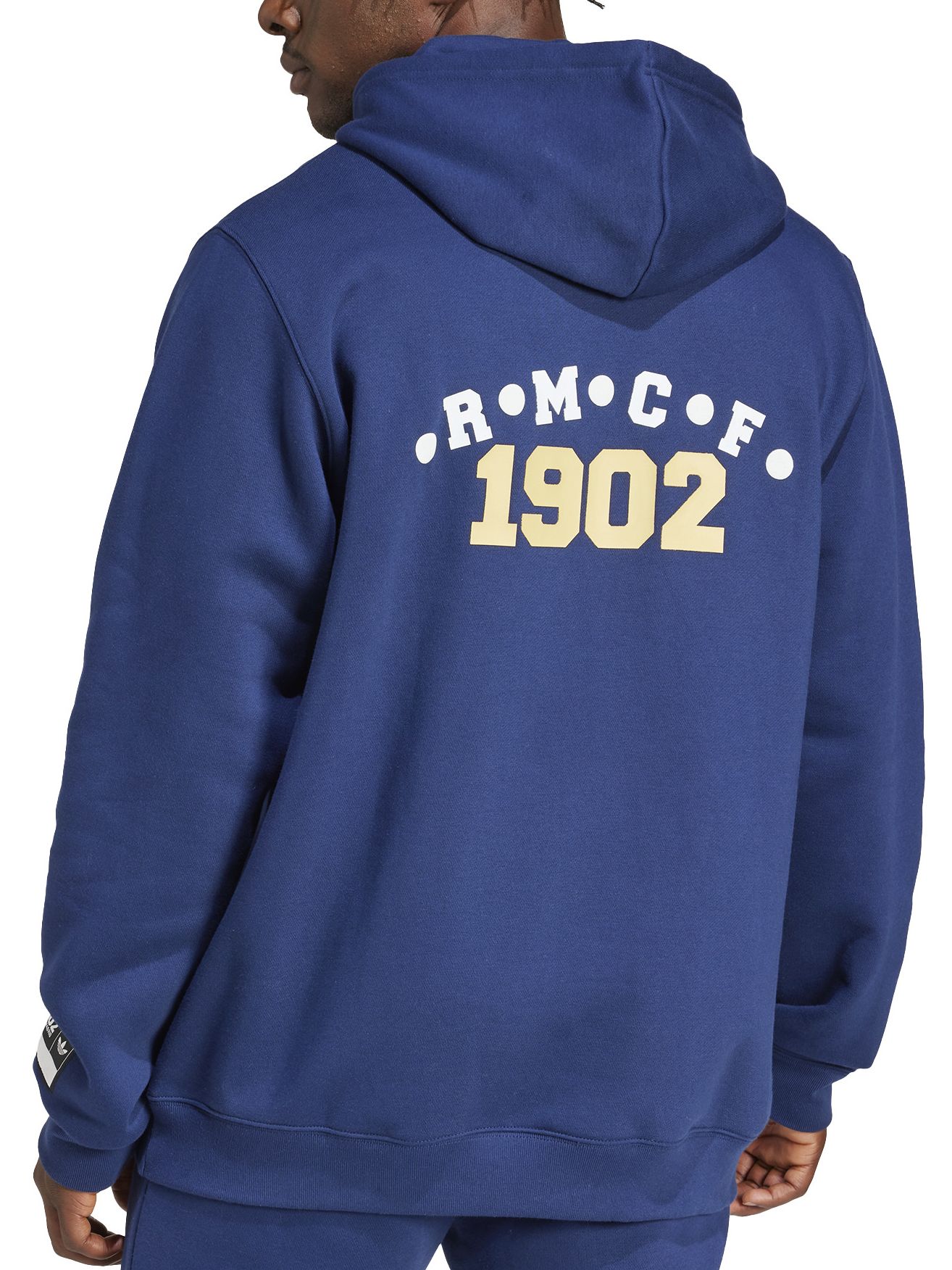 adidas Men's Real Madrid 2024 Navy Hoodie product image