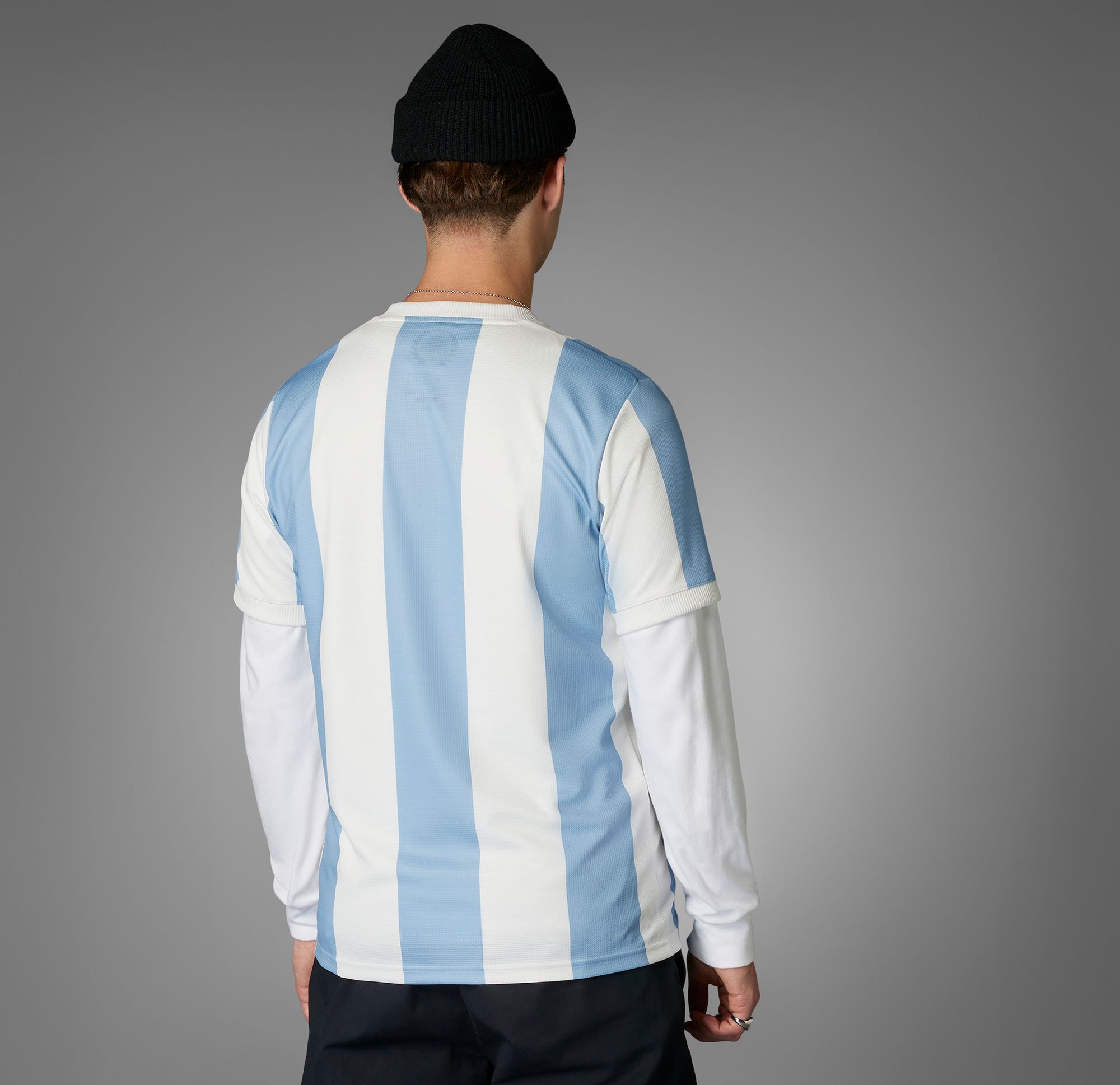 adidas Adult Argentina 50th Anniversary Light Blue Replica Jersey product image