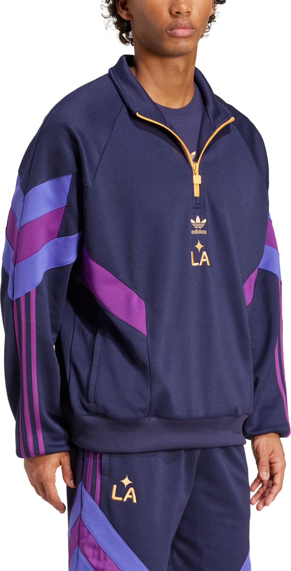adidas Adult LA Galaxy 2025 Culture Multi Color Jacket product image
