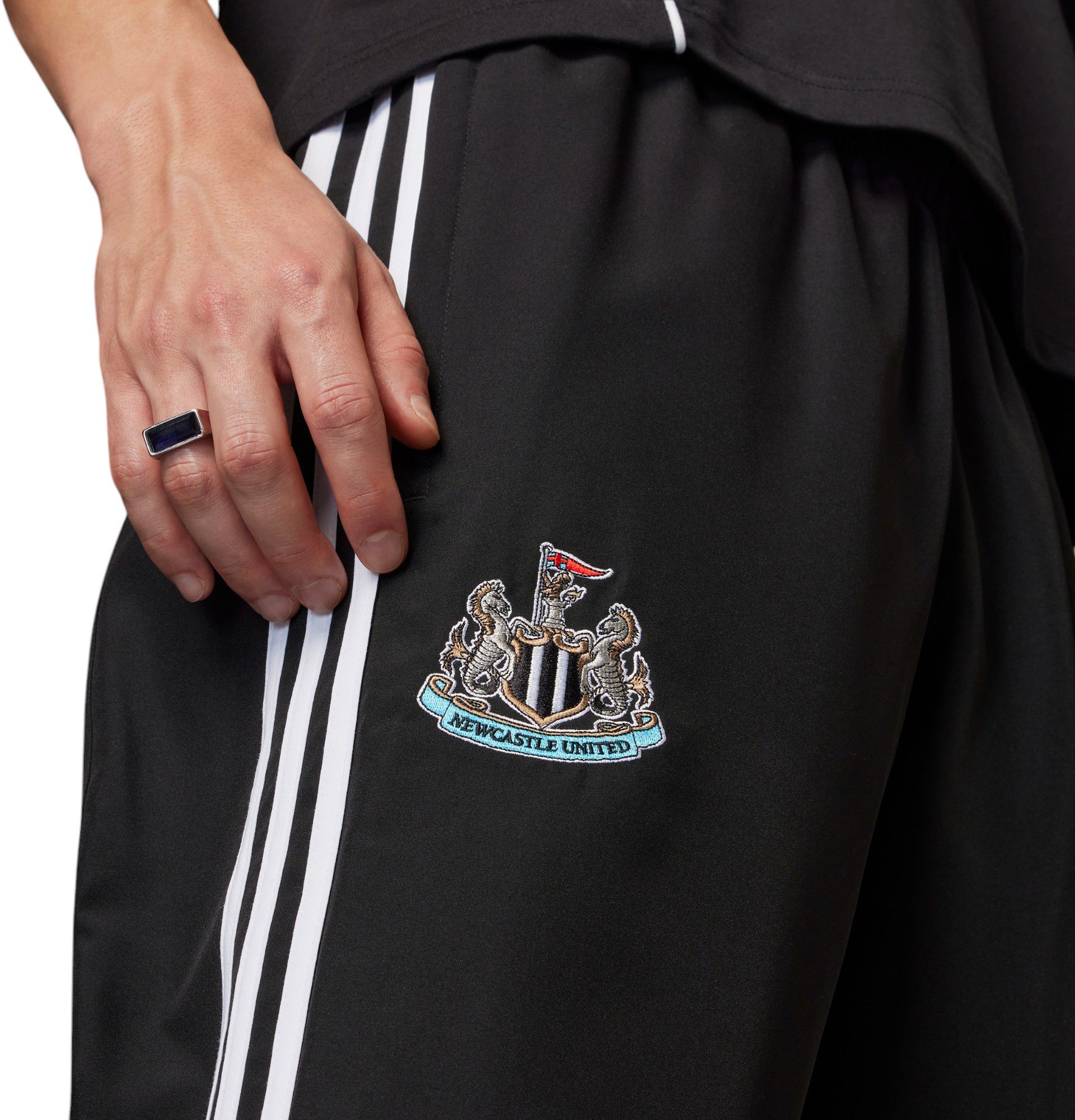 adidas Men's New Castle 2024-25 Black Purist Pants product image