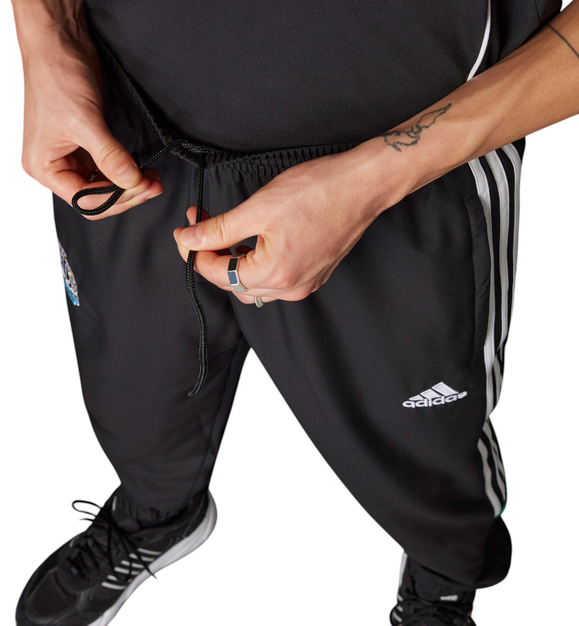 adidas Men's New Castle 2024-25 Black Purist Pants product image