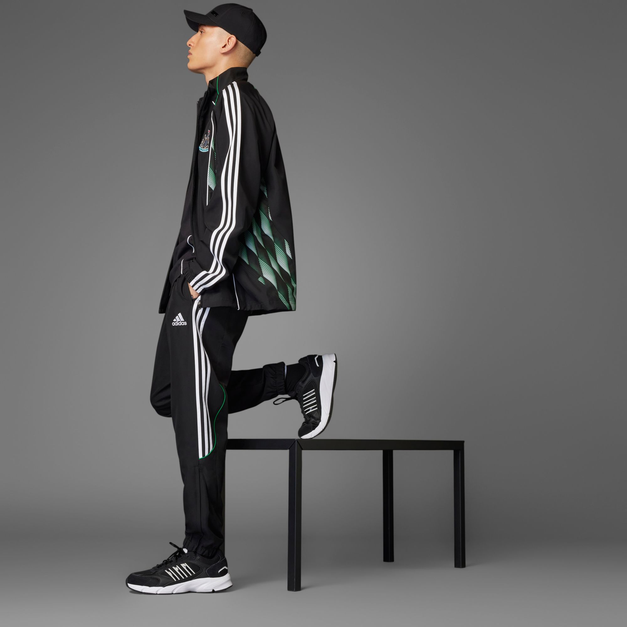 adidas Men's New Castle 2024-25 Black Purist Pants product image