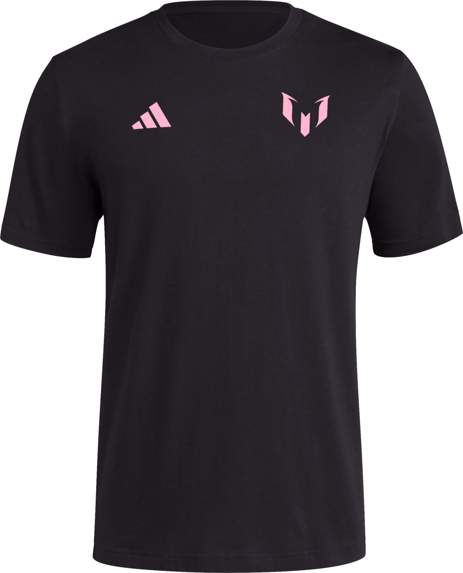 adidas Adult Miami Messi LM #10 Name and Number T-Shirt