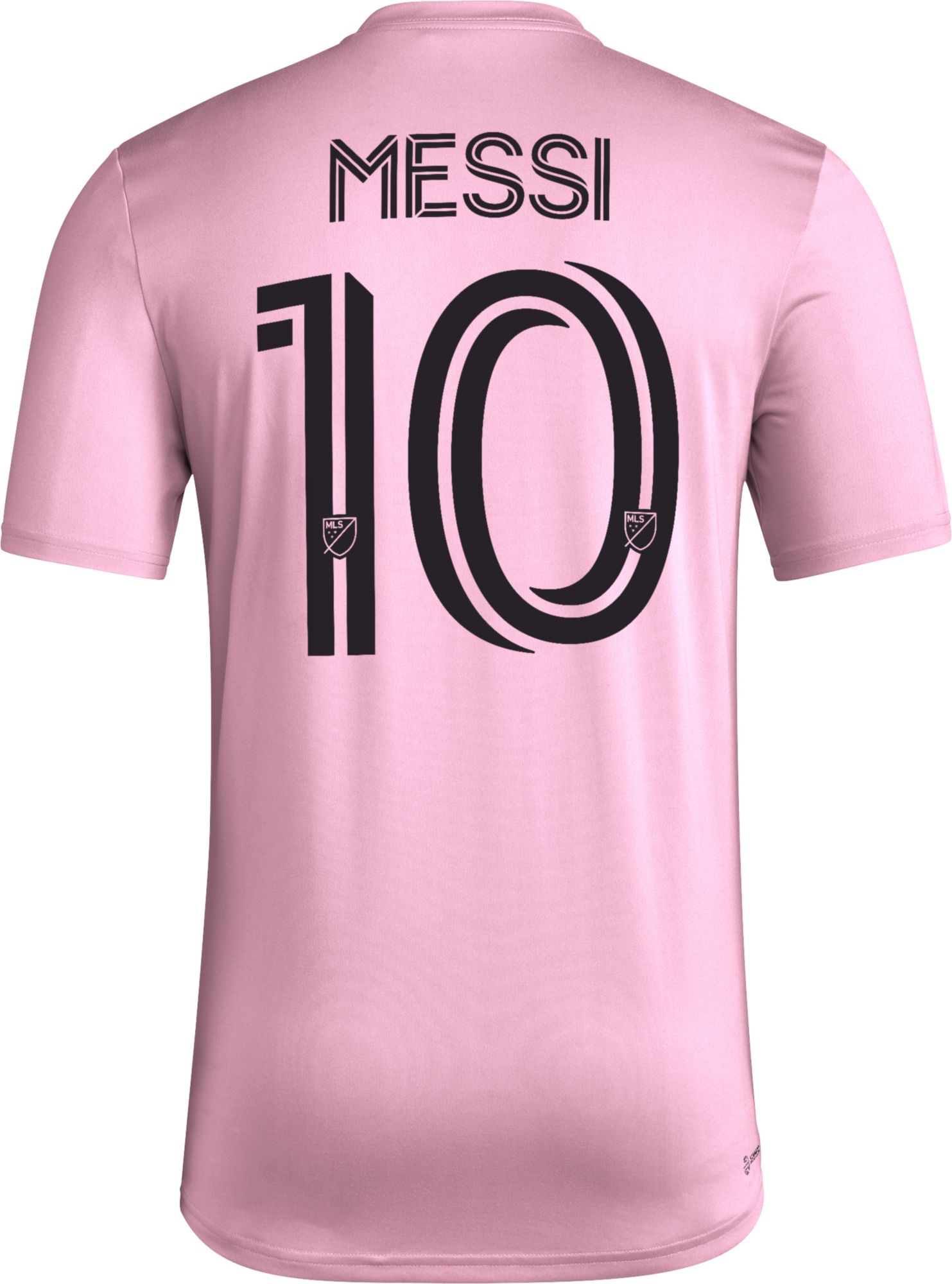 adidas Adult Inter Miami CF Lionel Messi #10 Pink T-Shirt product image