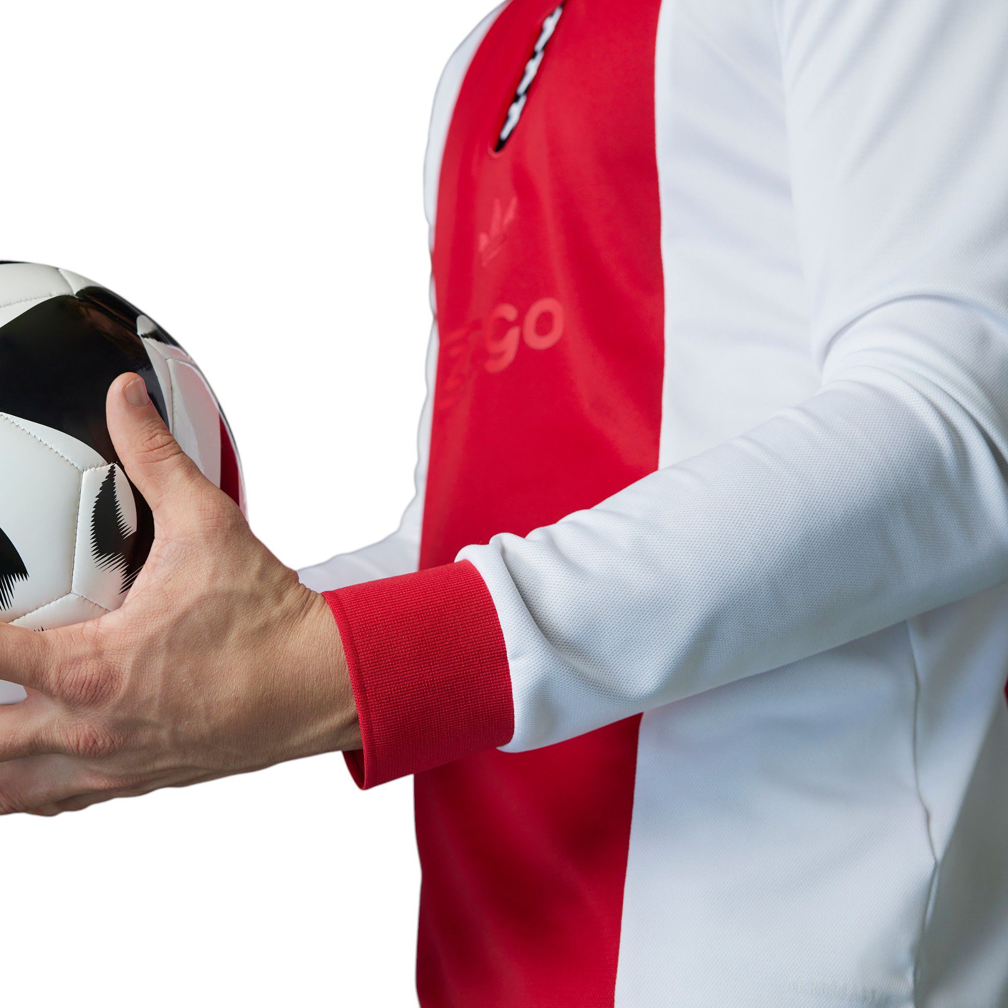 adidas Adult Ajax Amsterdam 2024-25 125th Anniversary White Replica Jersey product image