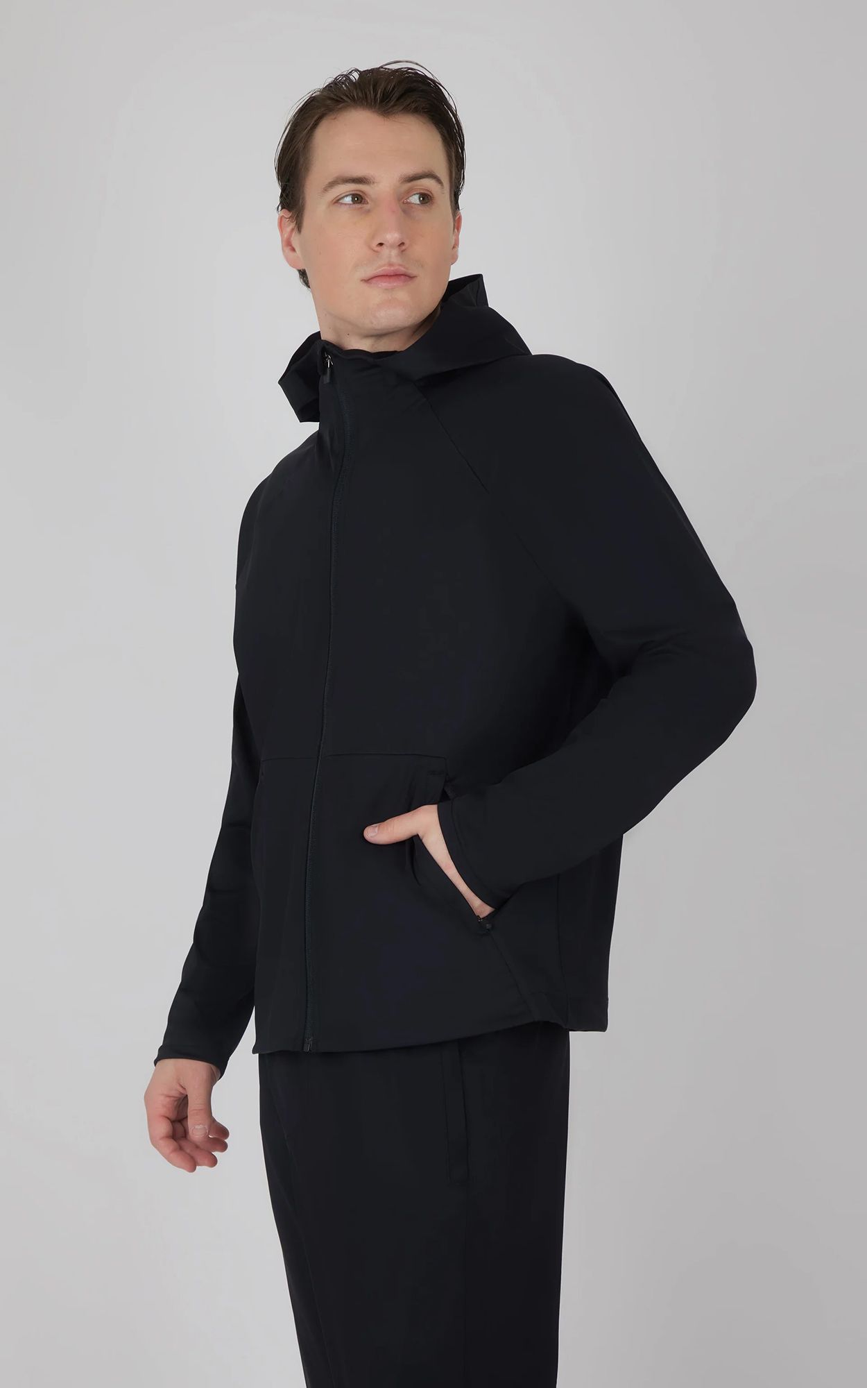 90 Degree by Reflex Men's Brushed Warp Zip Hoodie product image