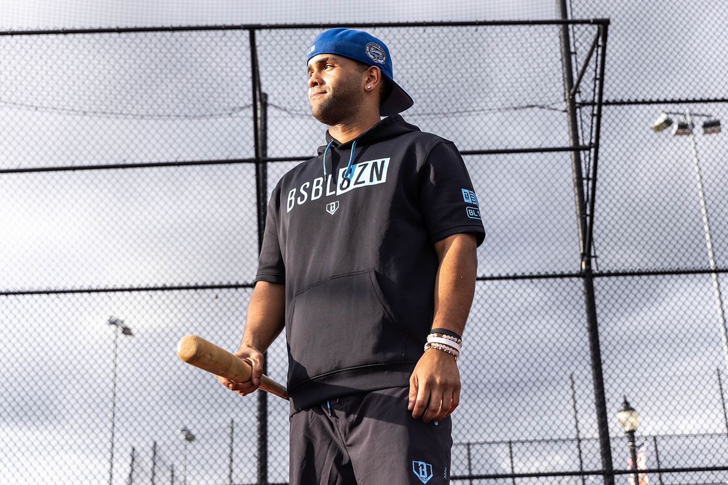 Baseball Lifestyle 101 Men's BSBL-SZN V3 Short Sleeve Hoodie product image